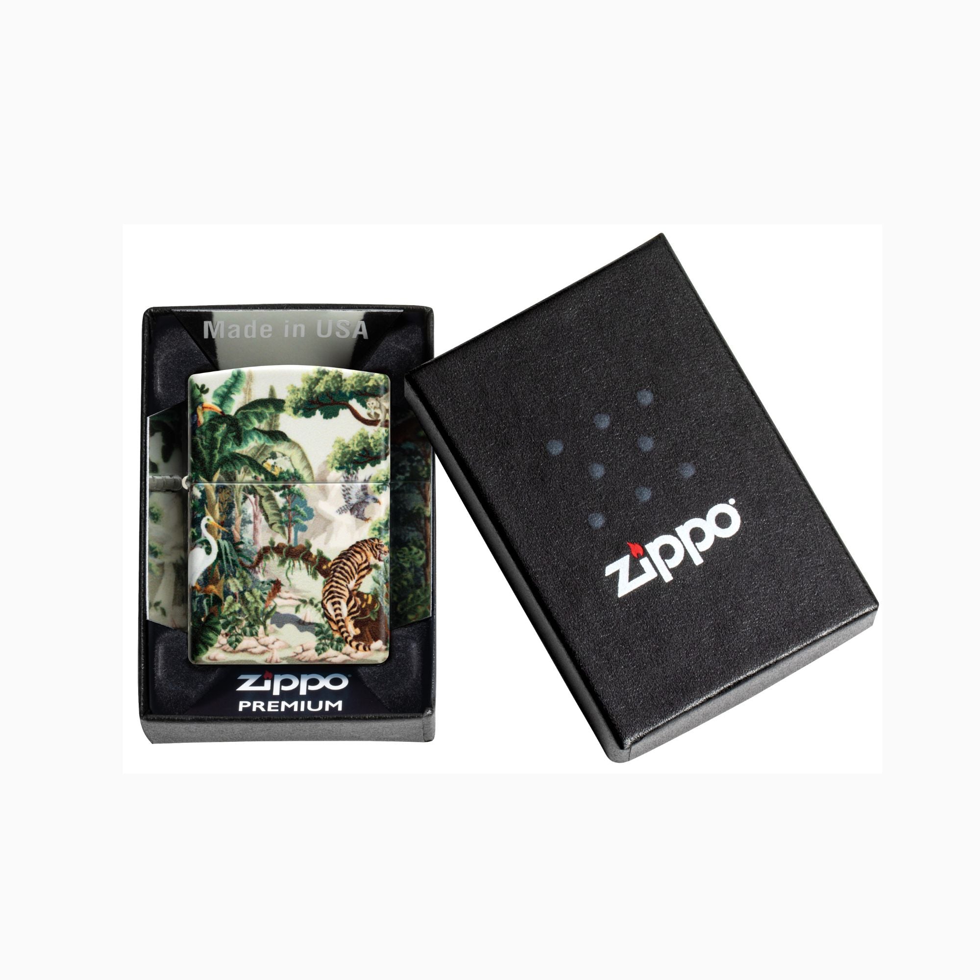 Zippo Jungle Design Windproof Lighter