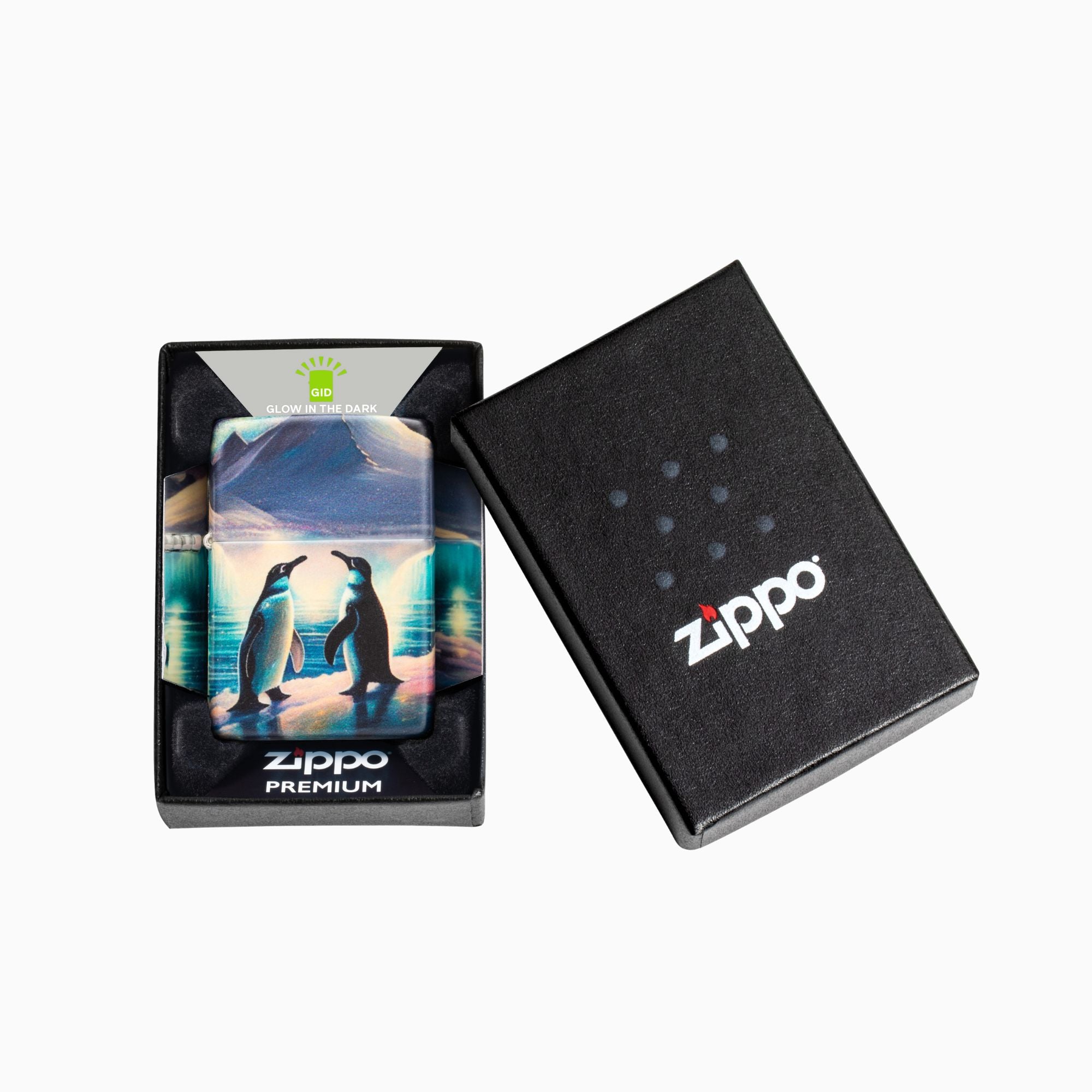 Zippo Penguin Design Windproof Lighter