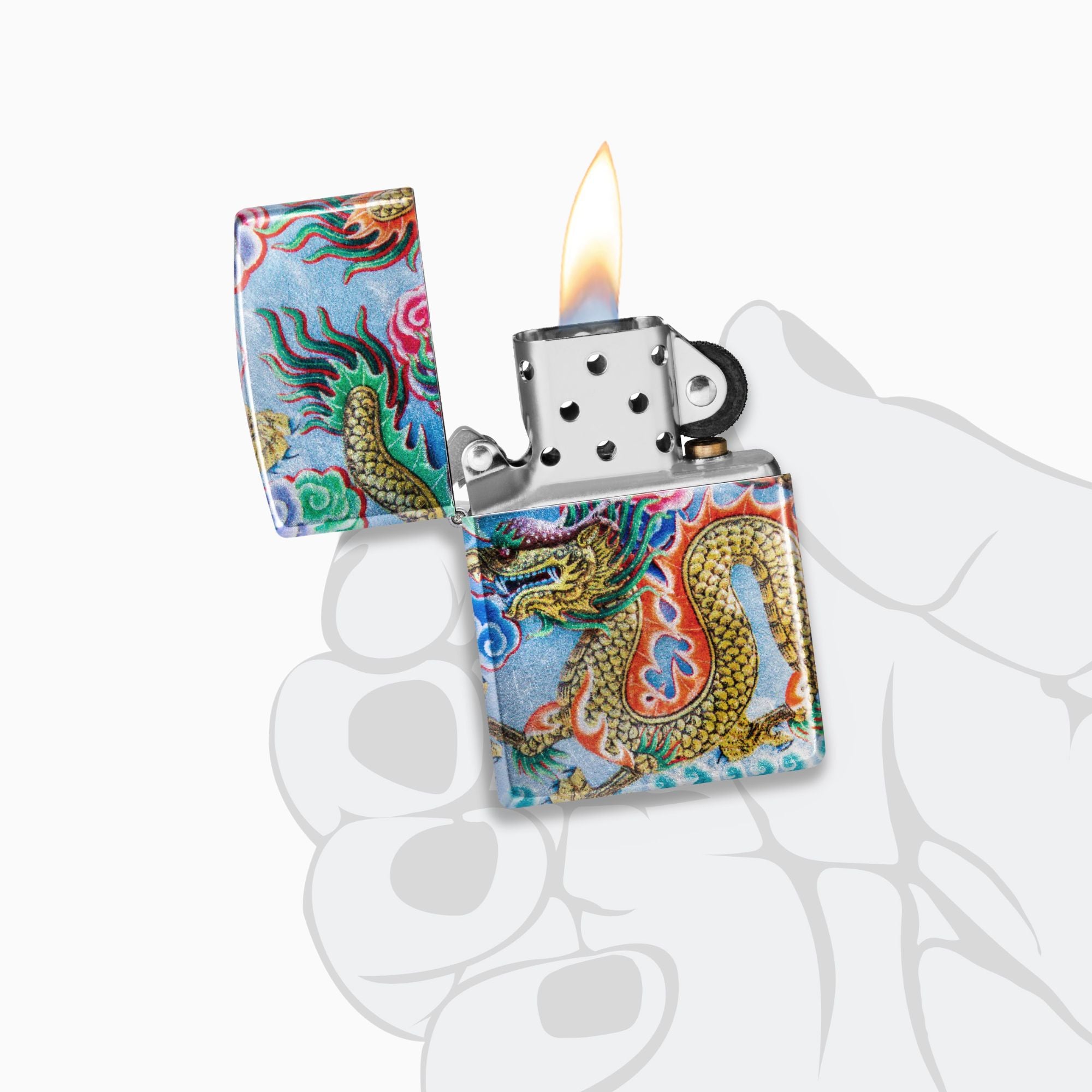 Zippo Dragon Fusion Design Windproof Lighter