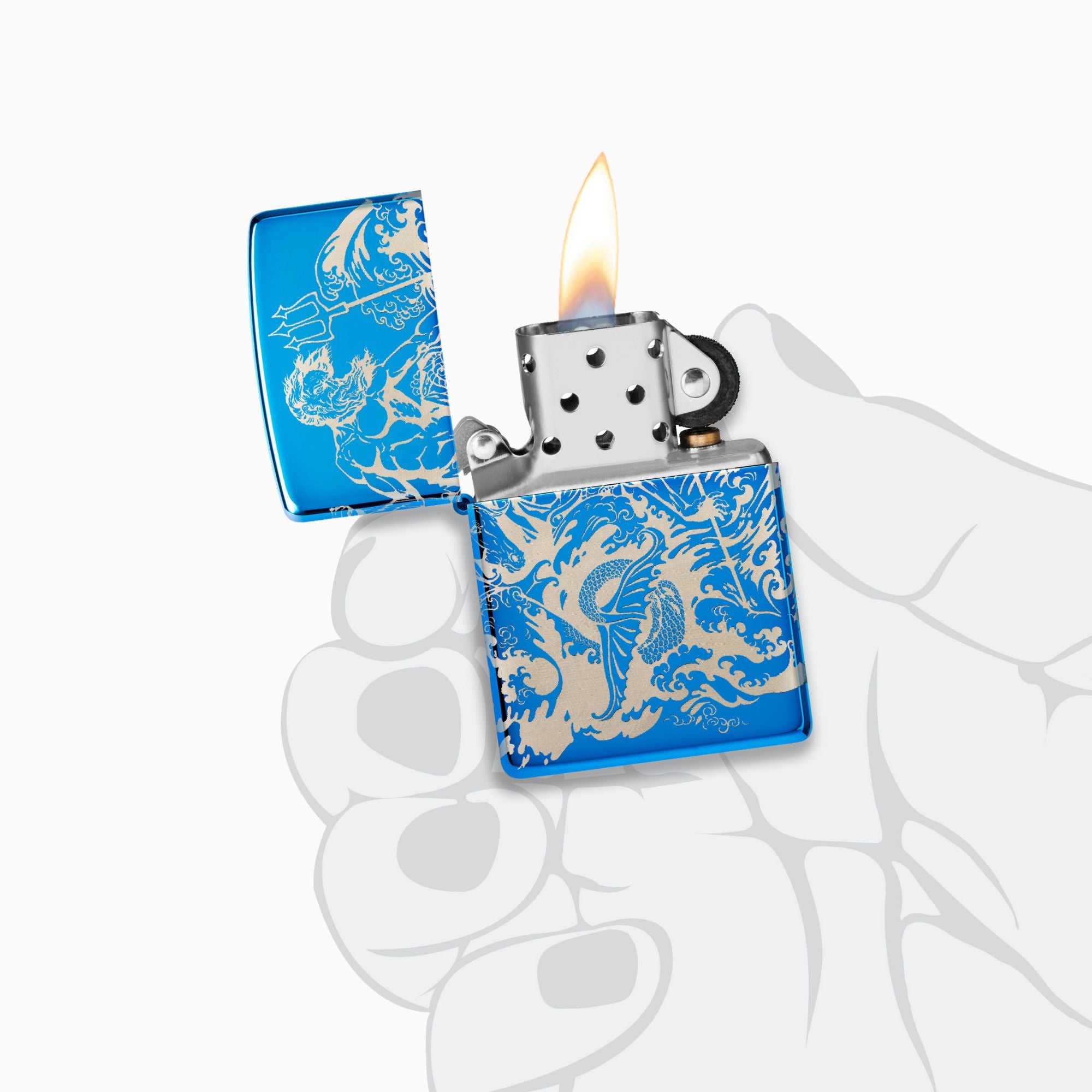 Zippo Atlantic Design Windproof Lighter