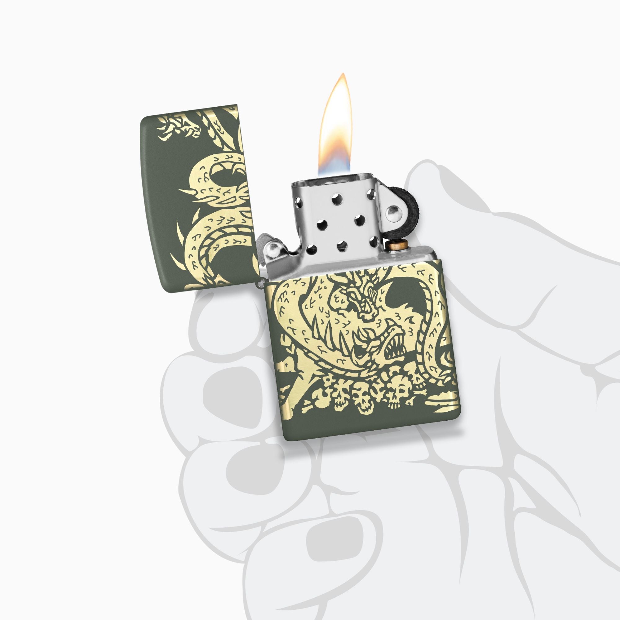 Zippo Multi Head Dragon Windproof Lighter