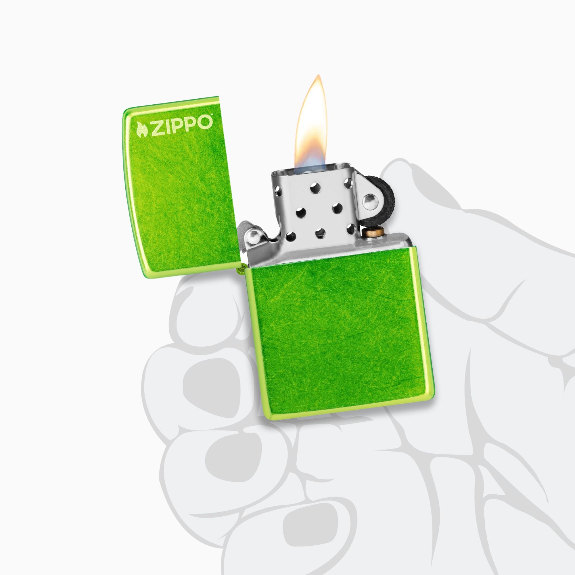 Zippo Classic Lurid w/ Logo Windproof Lighter