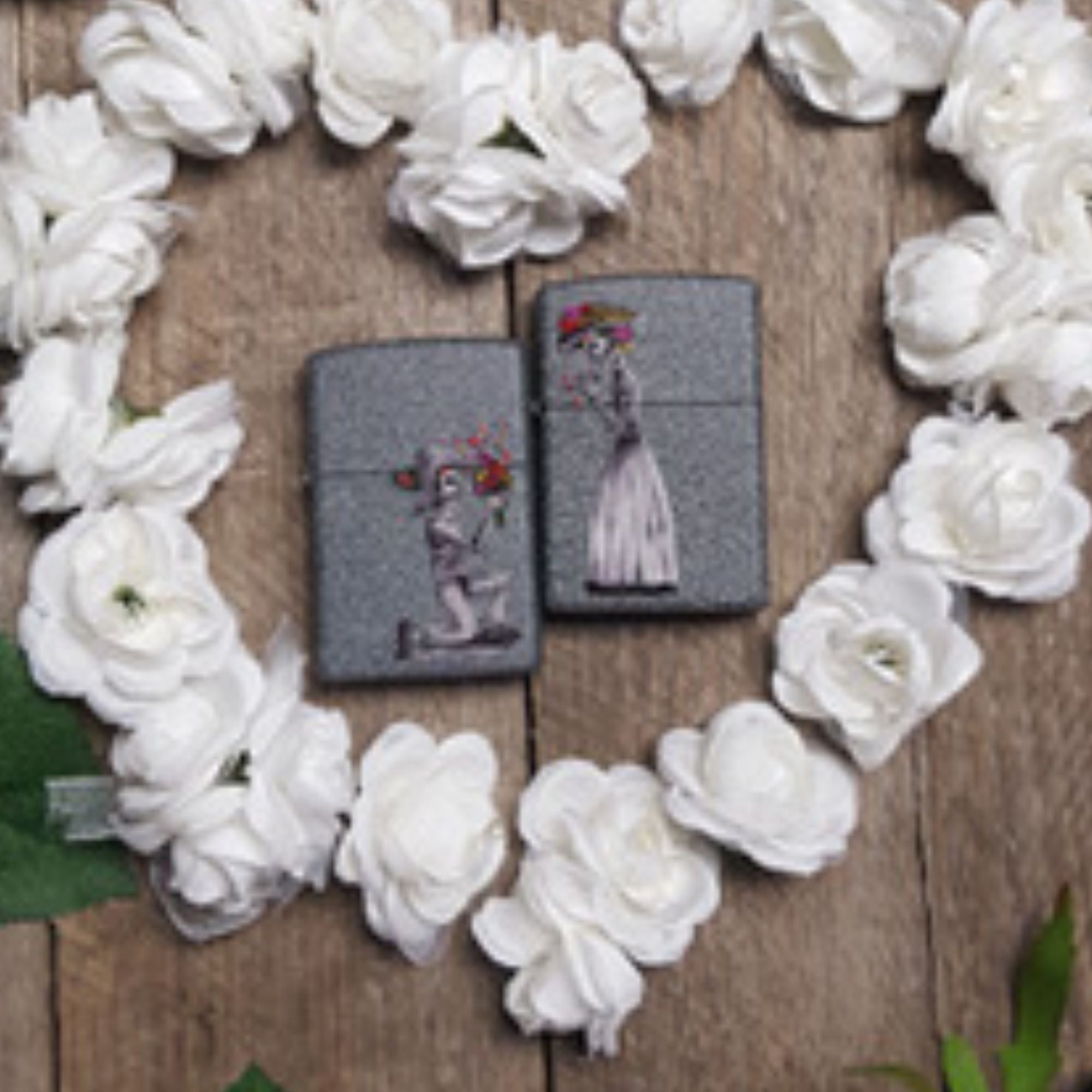 Zippo Day of the Dead Skulls Set