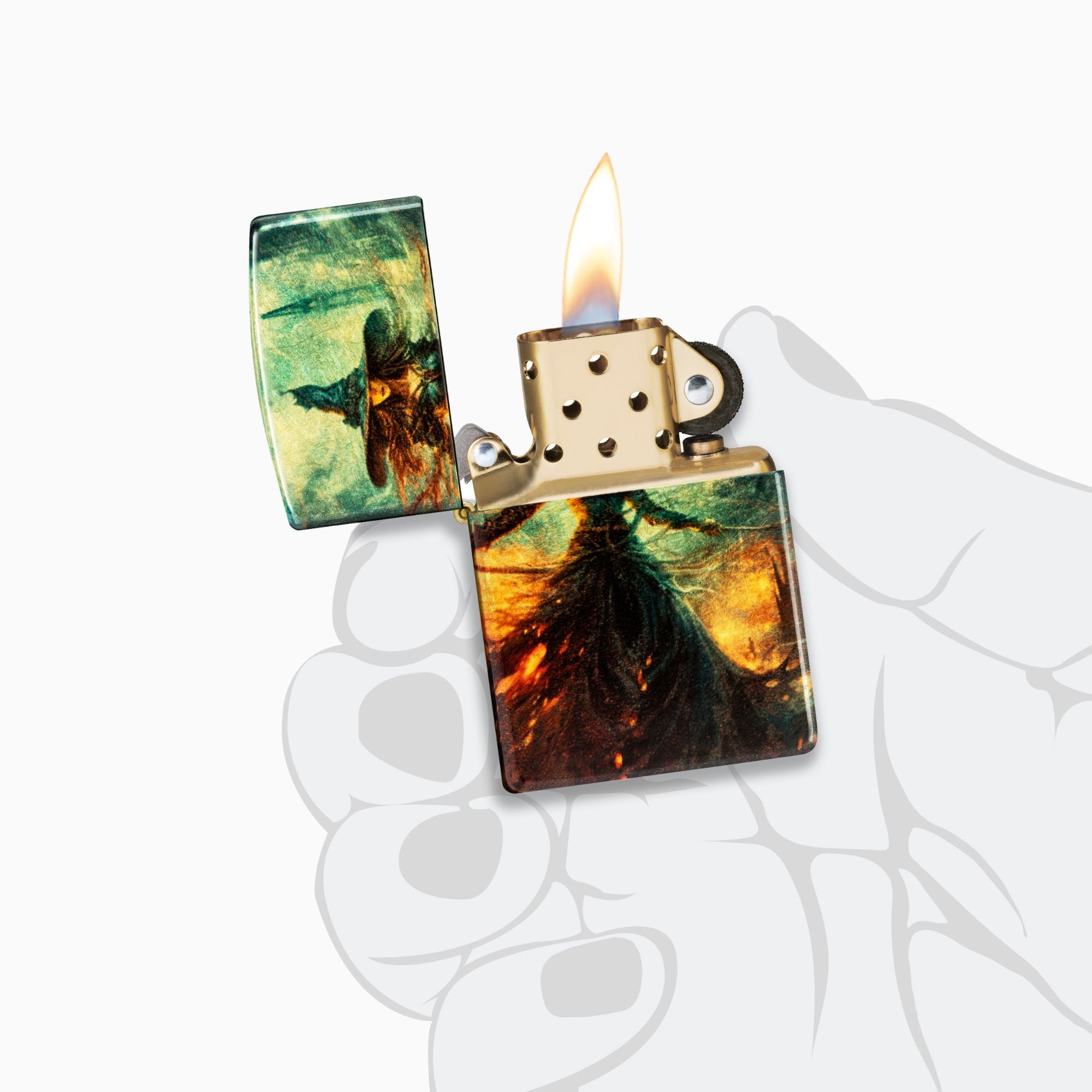Zippo Fire Mage Design WIndproof Lighter
