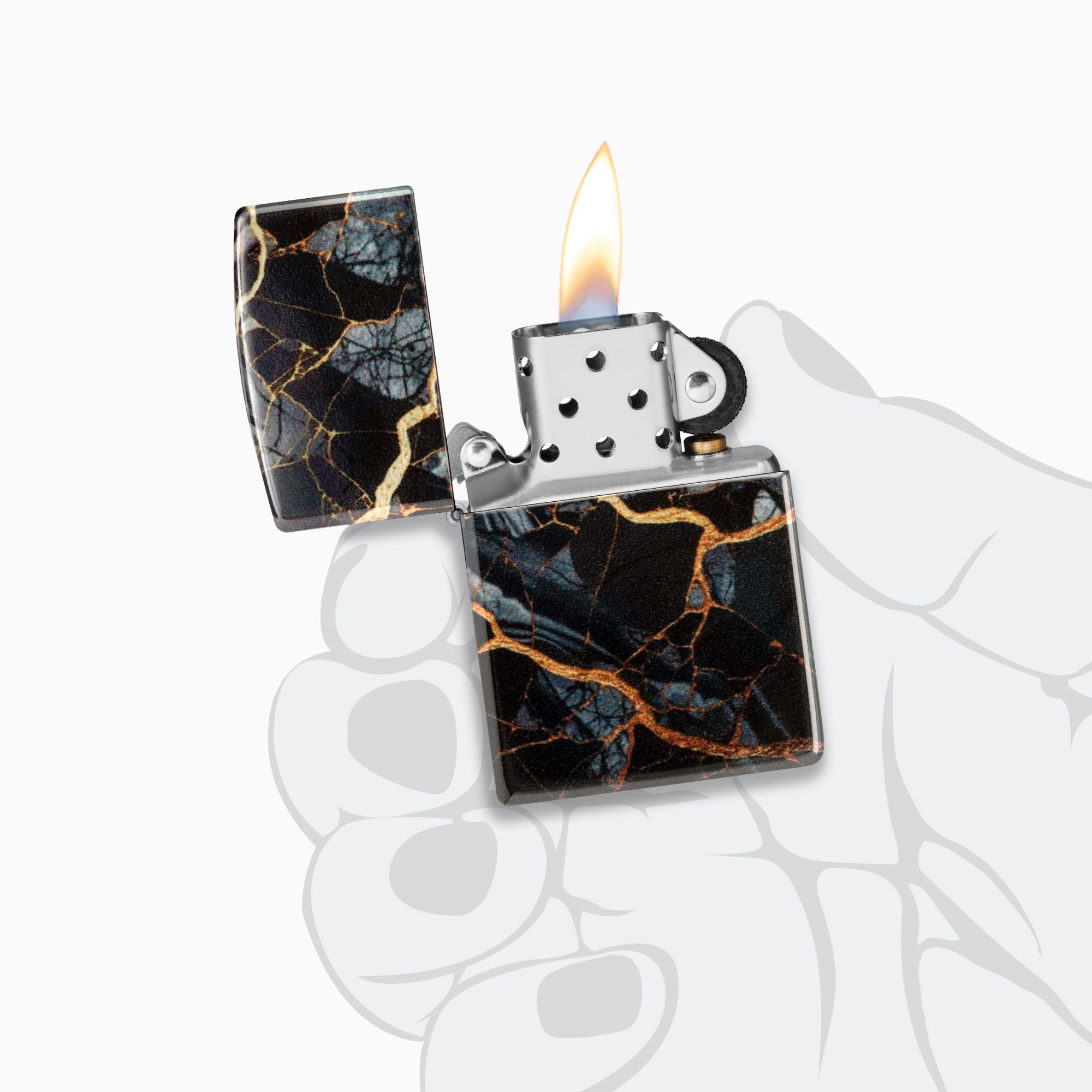 Zippo Fusion Marble Design Windproof Lighter