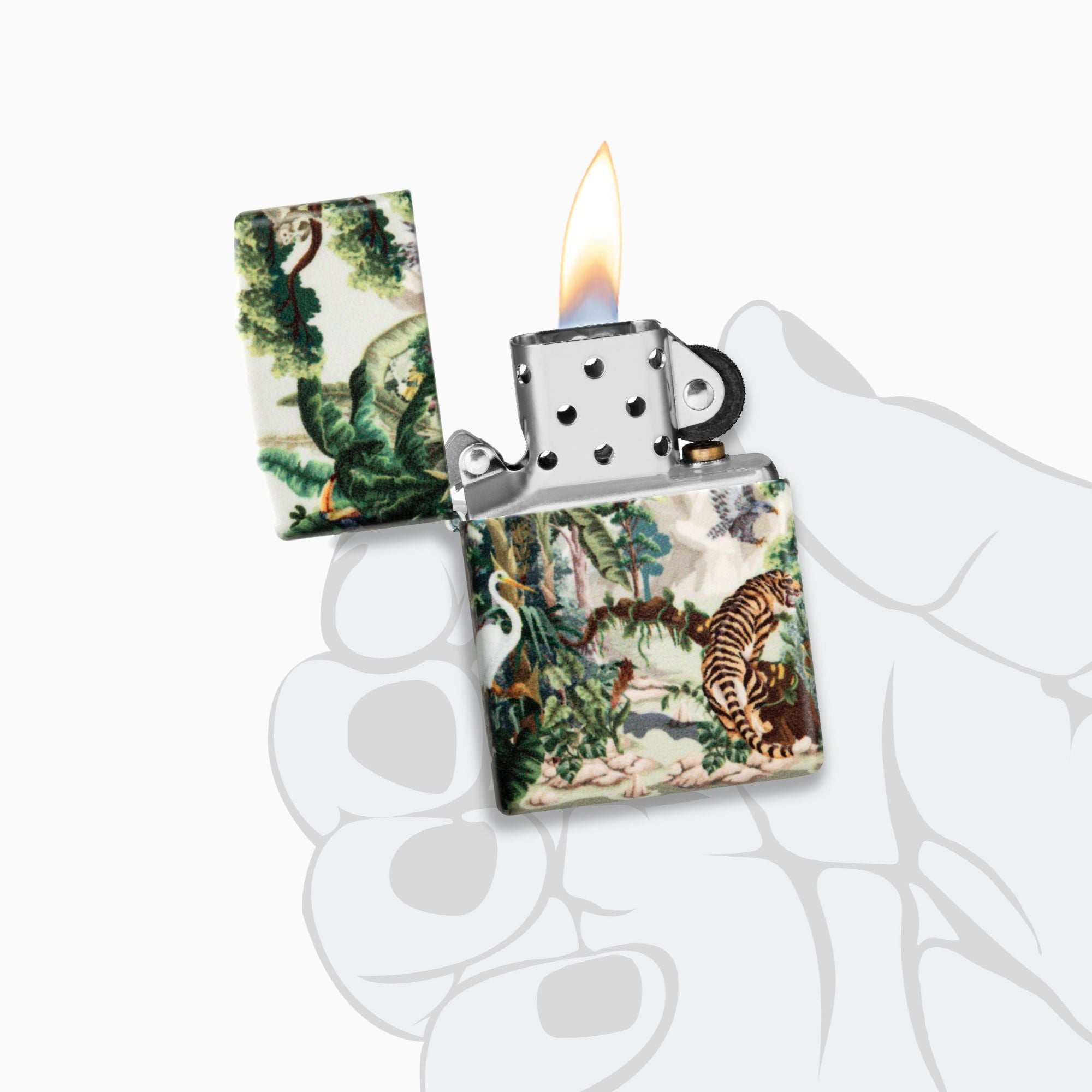 Zippo Jungle Design Windproof Lighter