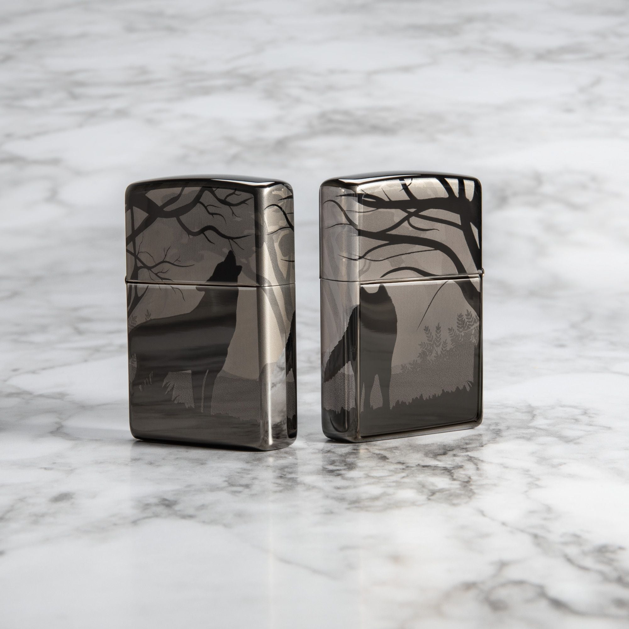 Zippo Wolves Design Windproof Lighter
