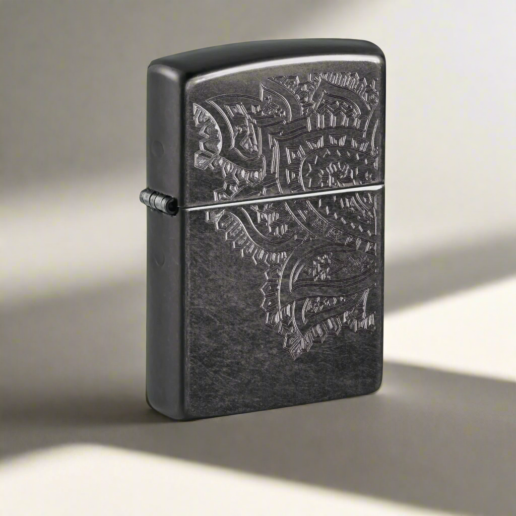 Zippo Iced Paisley Design Windproof Lighter