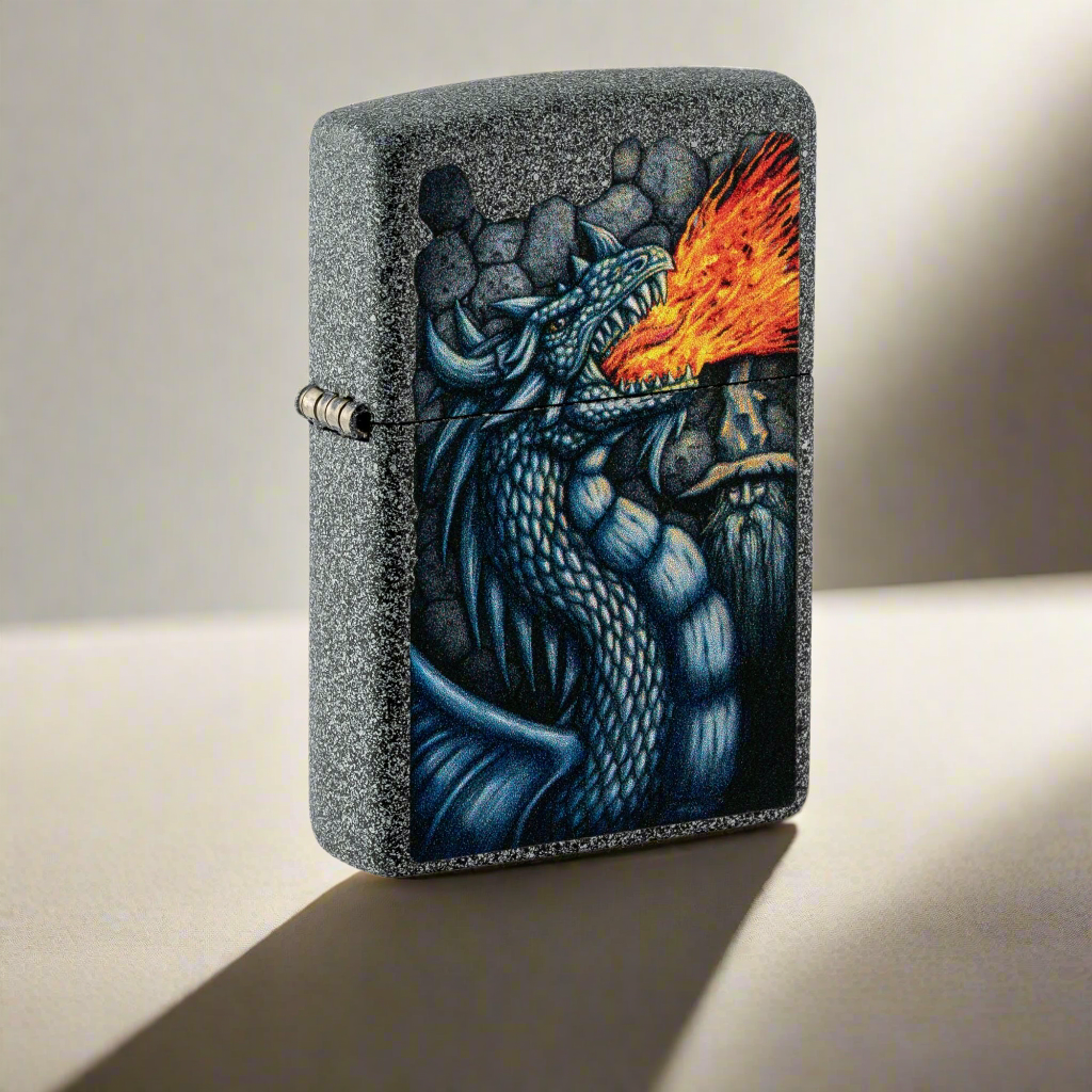 Zippo Fiery Dragon Design Windproof Lighter