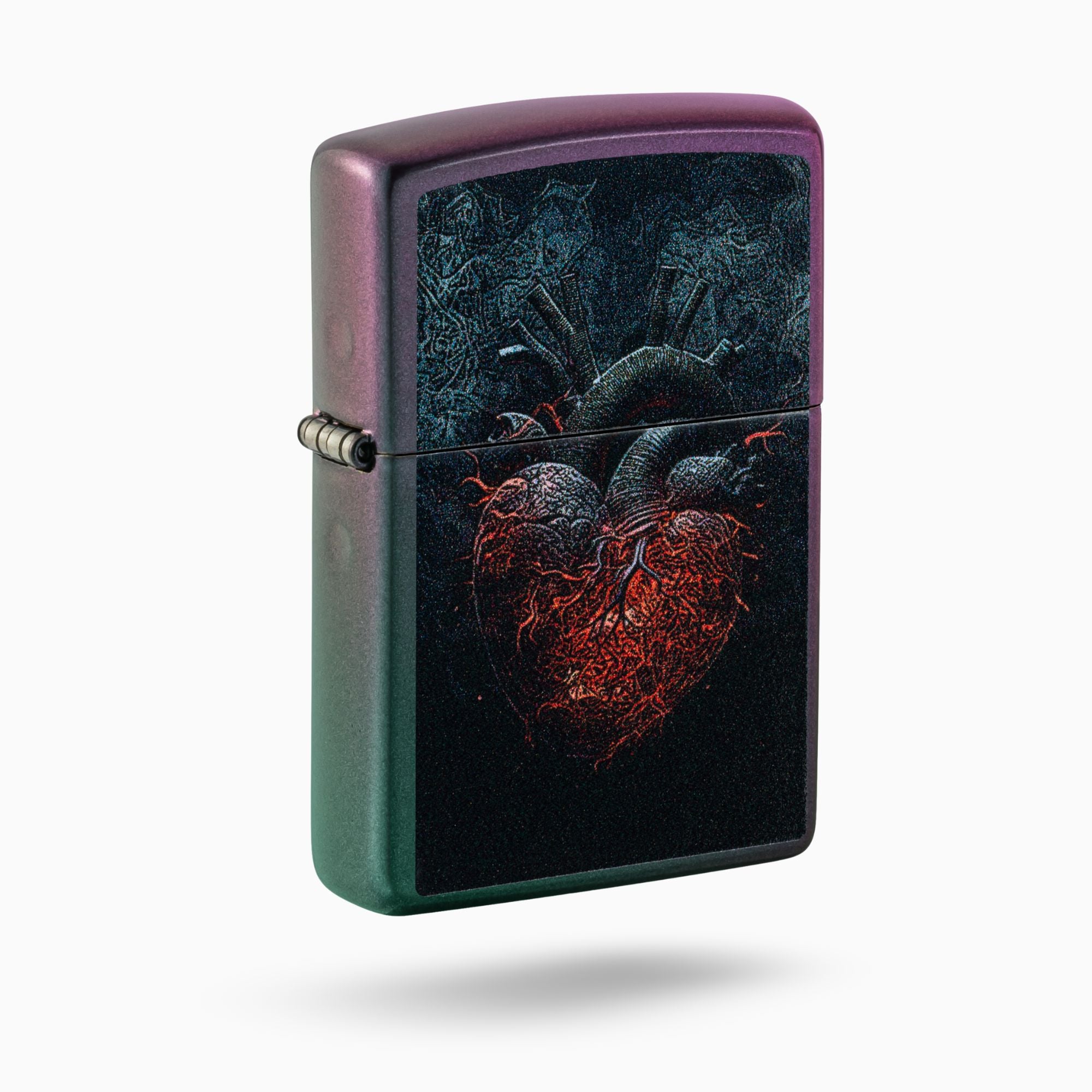 Zippo Dark Heart Design Windproof Lighter
