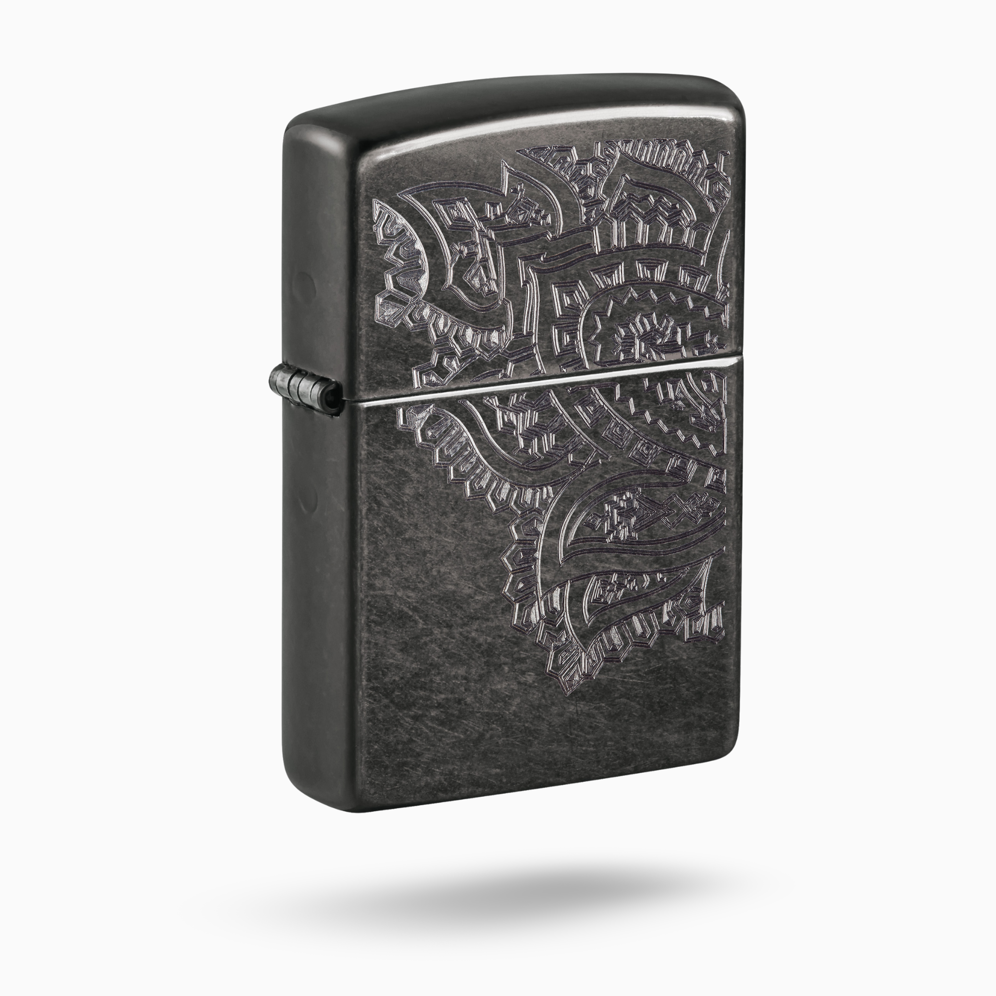 Zippo Iced Paisley Design Windproof Lighter