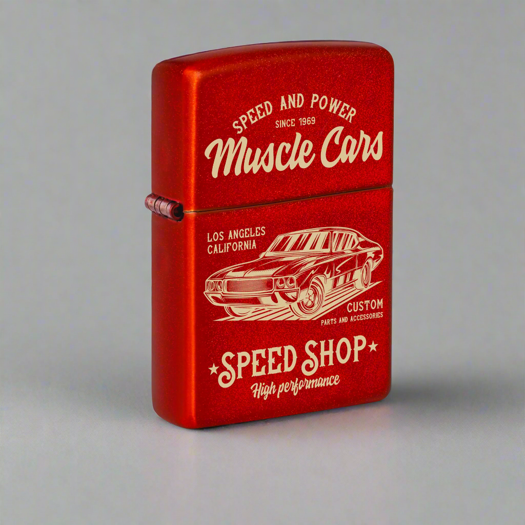 Zippo Muscle Car Design Windproof Lighter