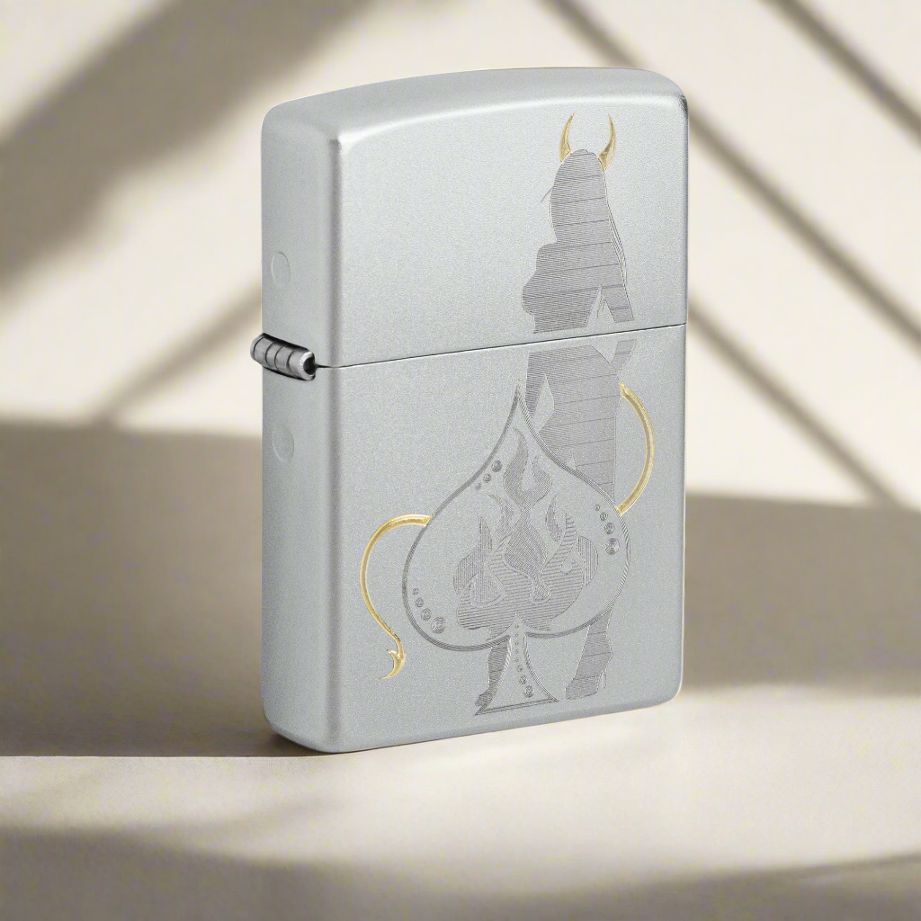 Zippo Devilish Ace Design Windproof Lighter