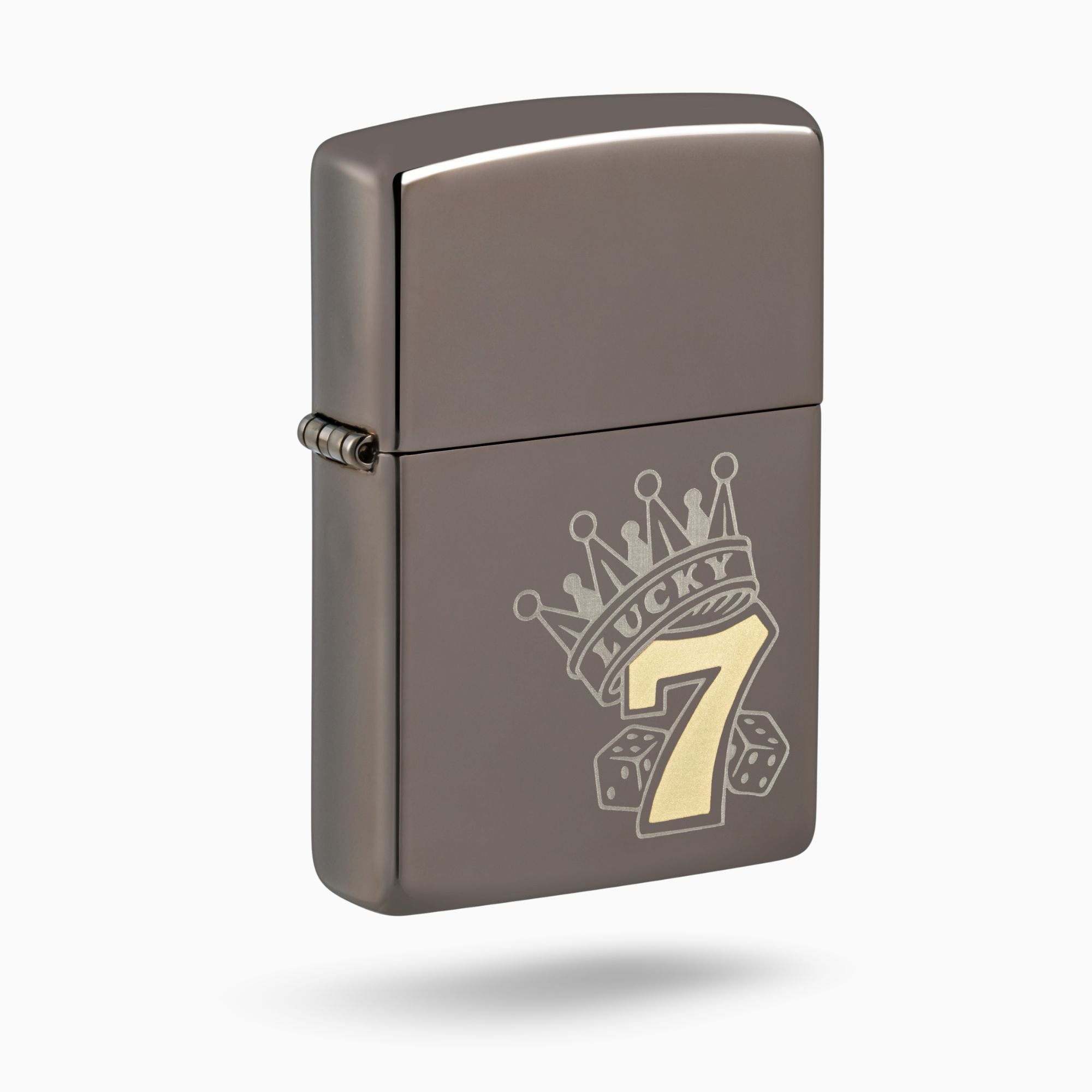 Zippo Lucky 7 Black Ice Windproof Lighter
