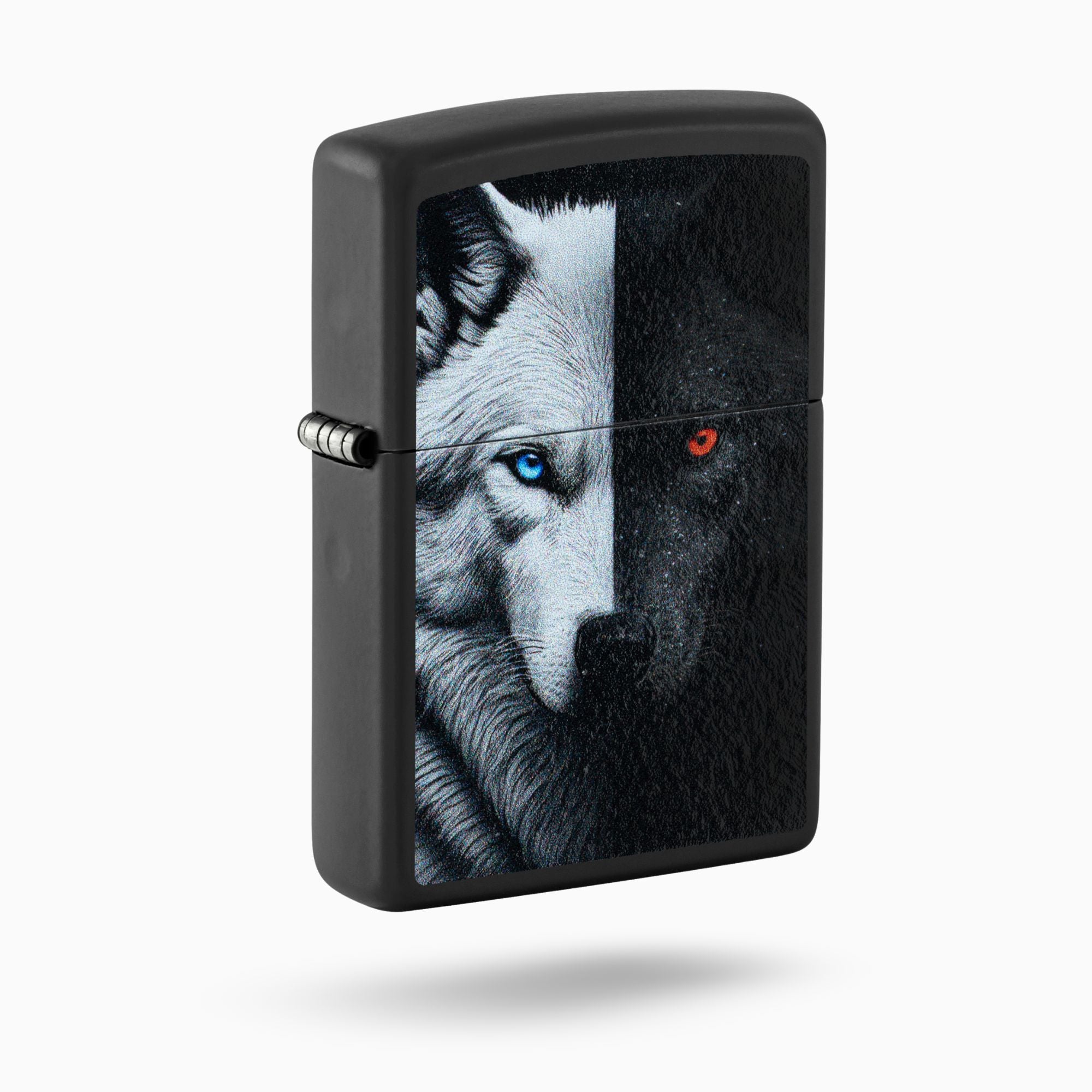 Zippo Two Wolves Design Windproof Lighter