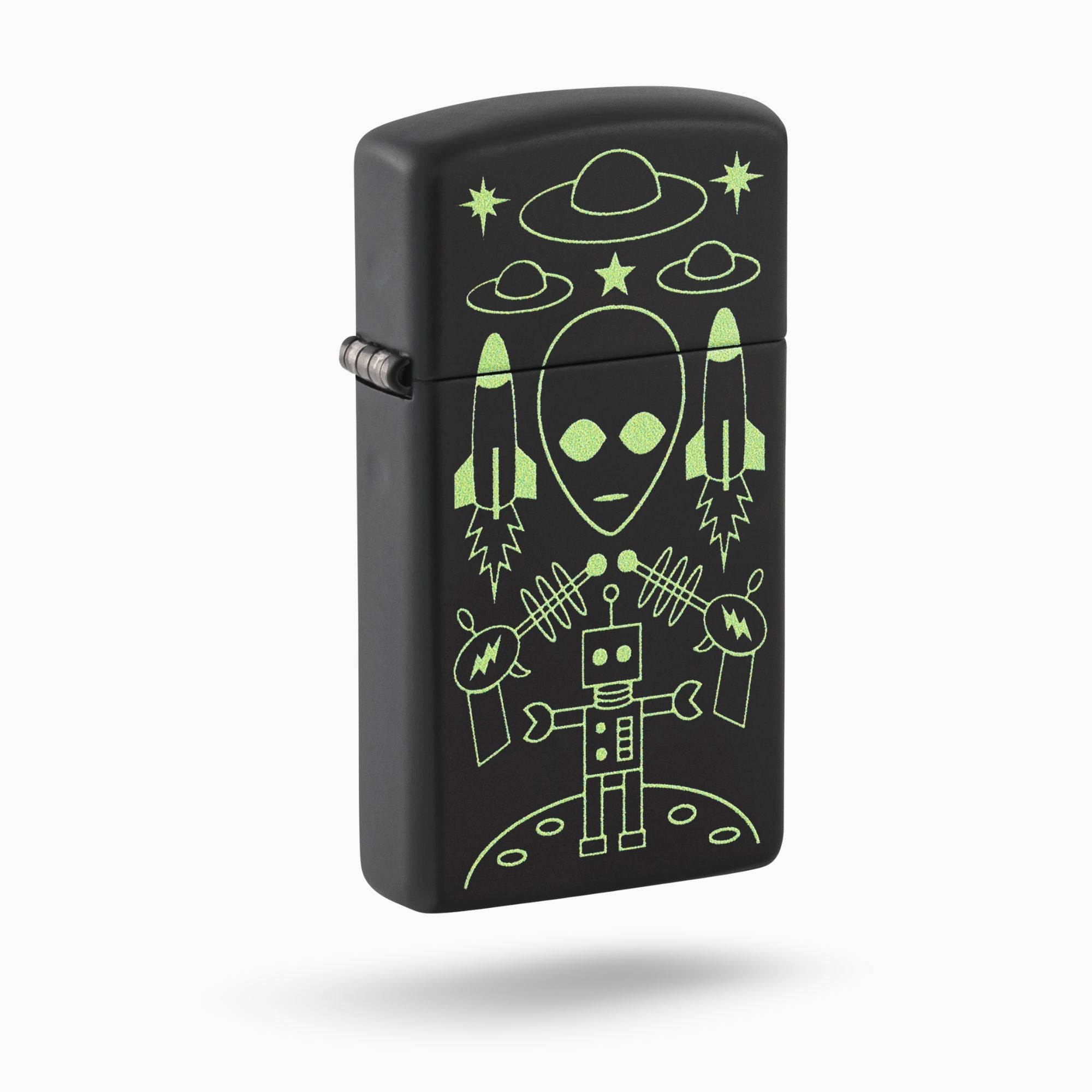 Zippo Alien Invasion Design Windproof Lighter