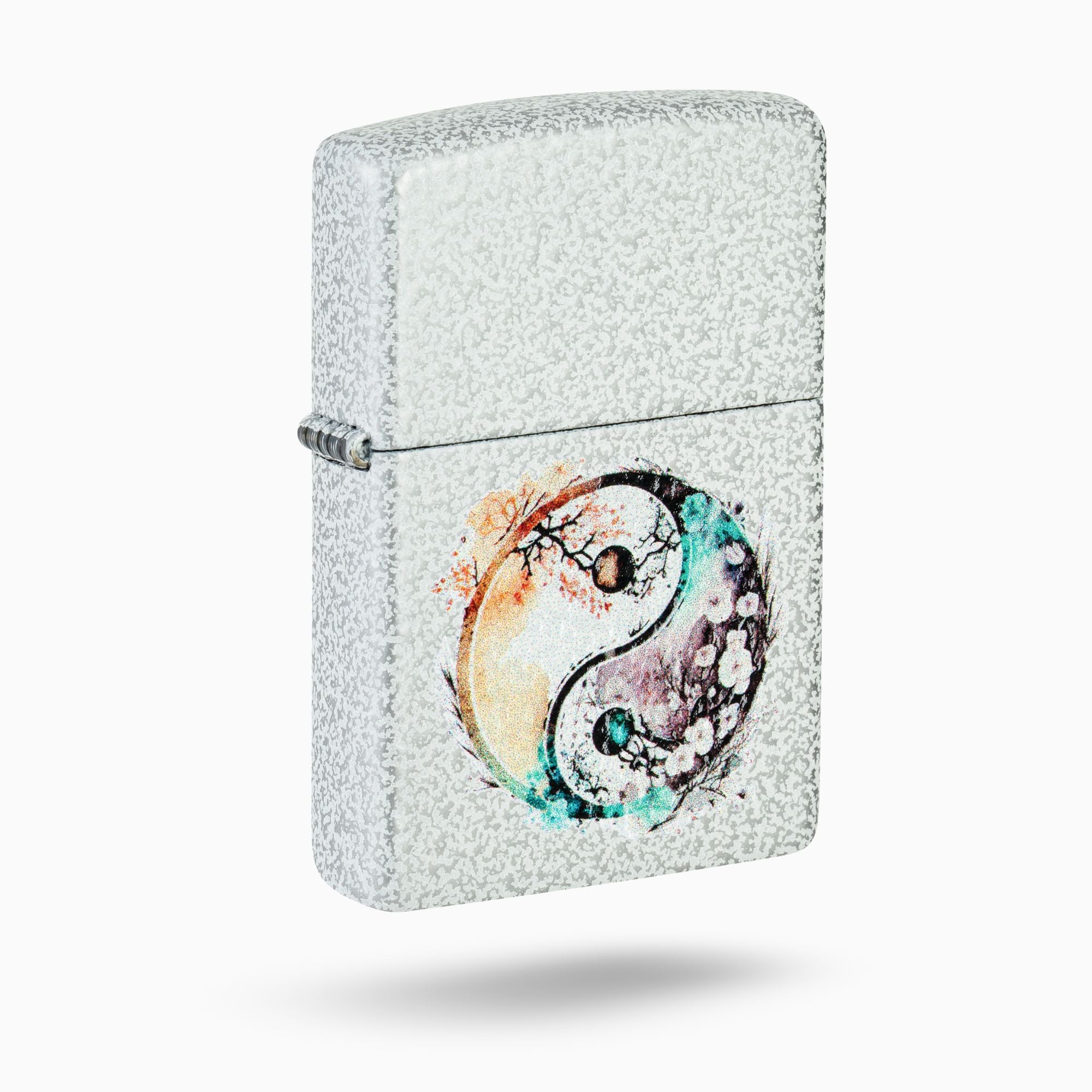 Zippo Floral Yin and Yang Design Windproof Lighter