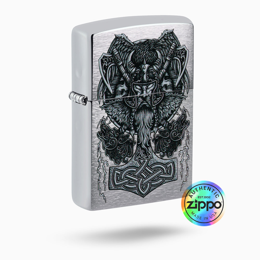 Zippo Viking Design Windproof Lighter