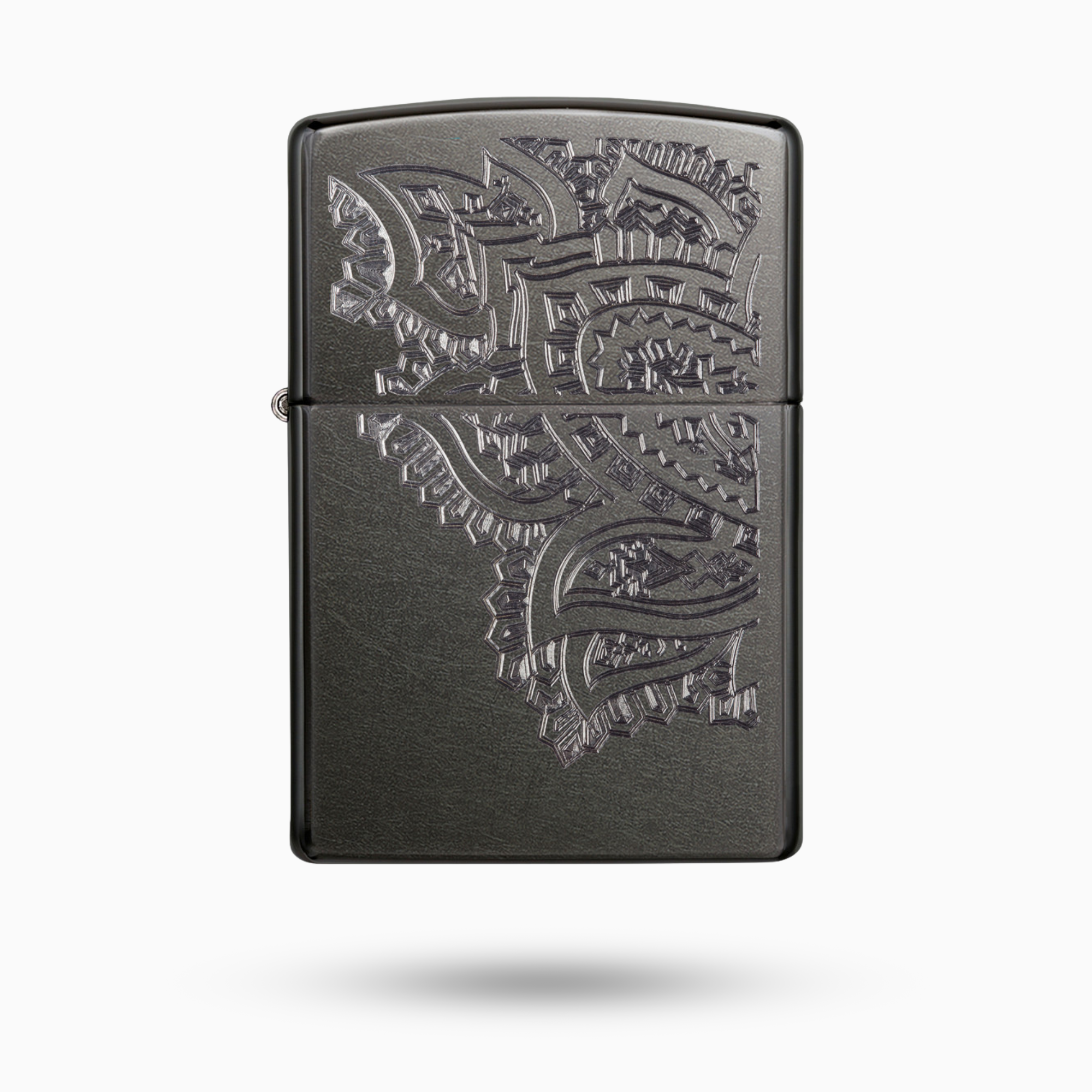Zippo Iced Paisley Design Windproof Lighter