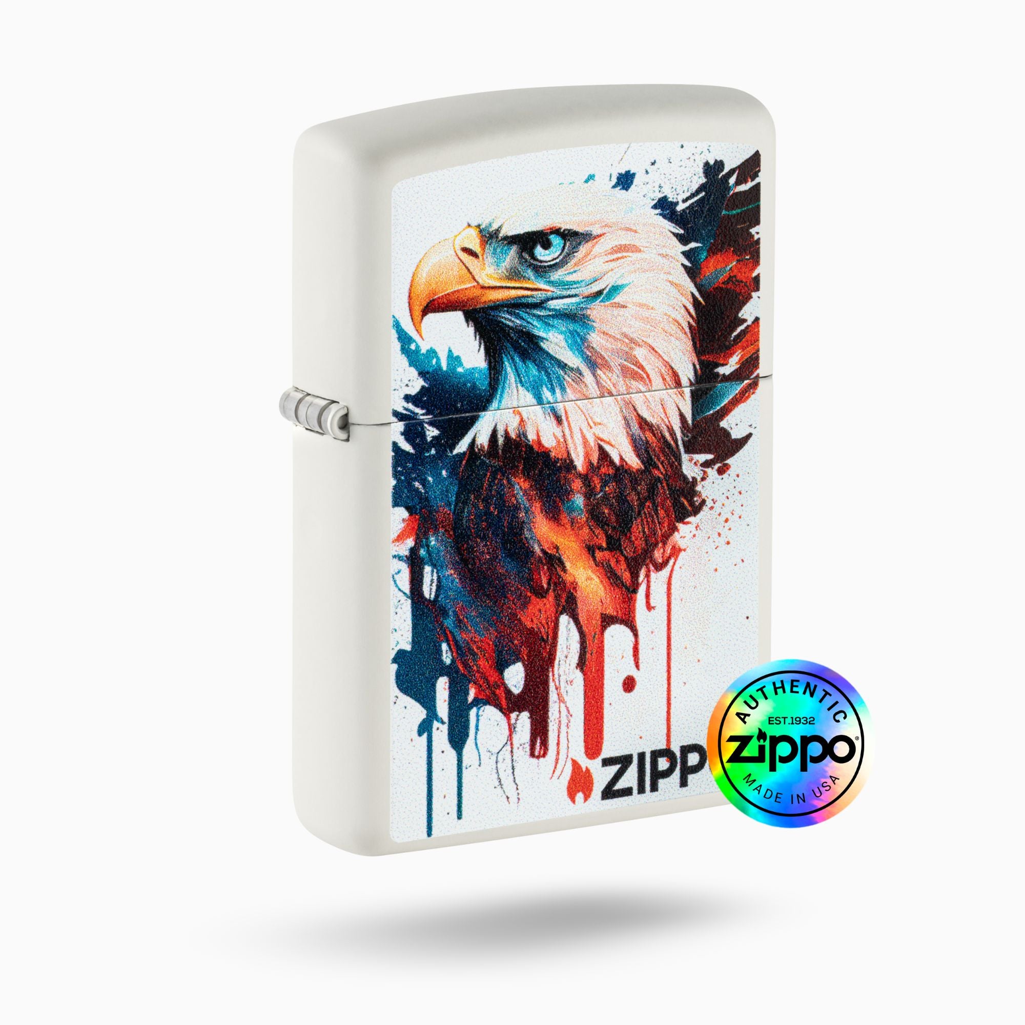 Zippo Painted Eagle Design Windproof Lighter