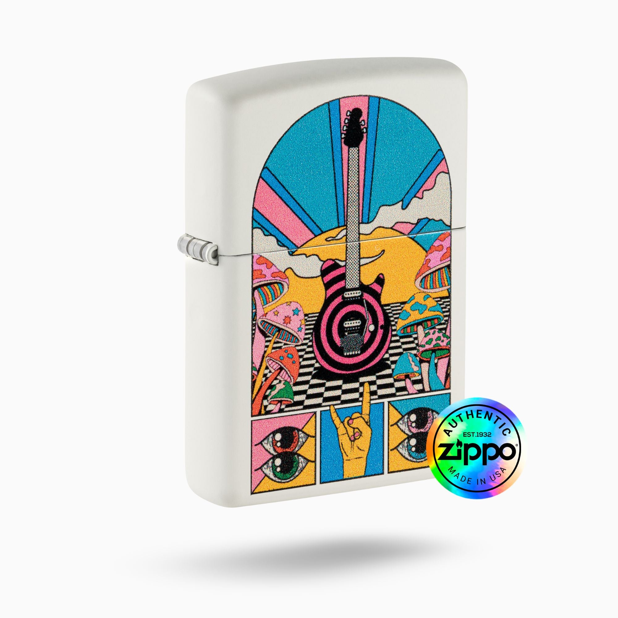 Zippo Retro Music Design Windproof Lighter