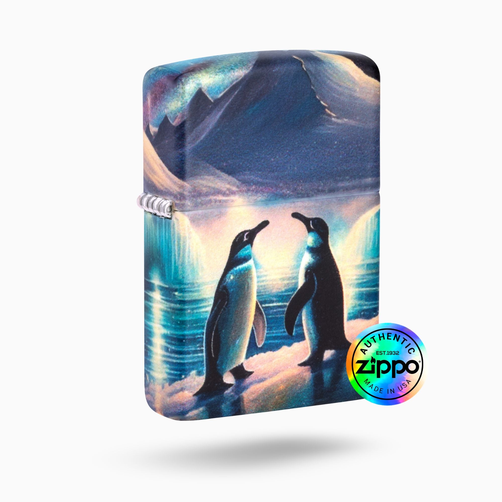 Zippo Penguin Design Windproof Lighter