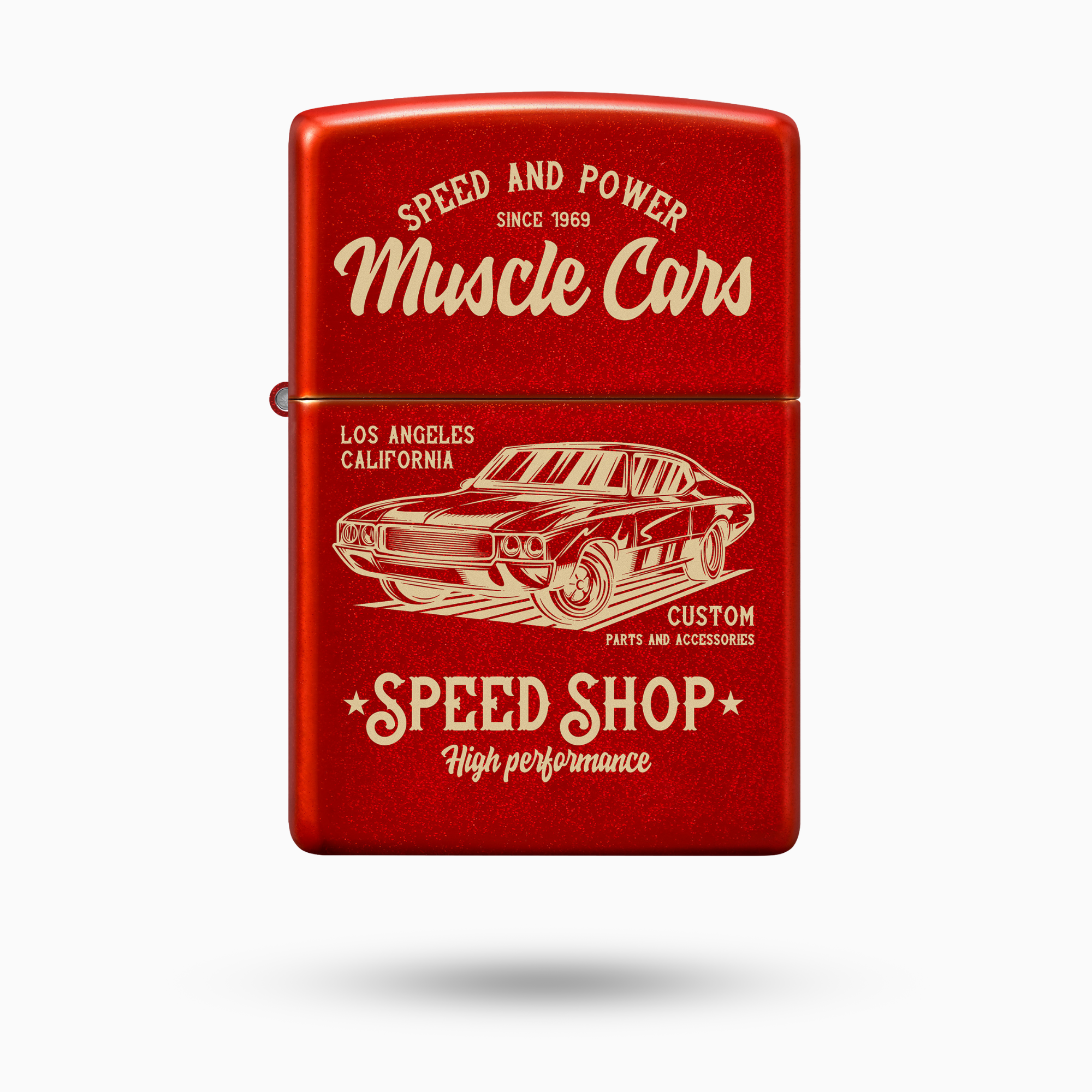 Zippo Muscle Car Design Windproof Lighter