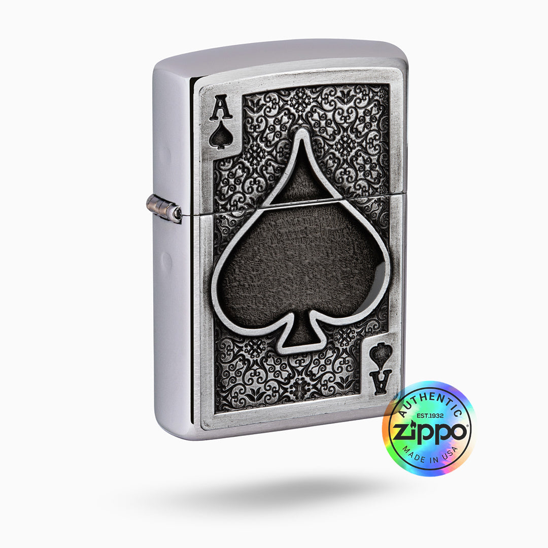 Zippo Ace Of Spades Windproof Lighter