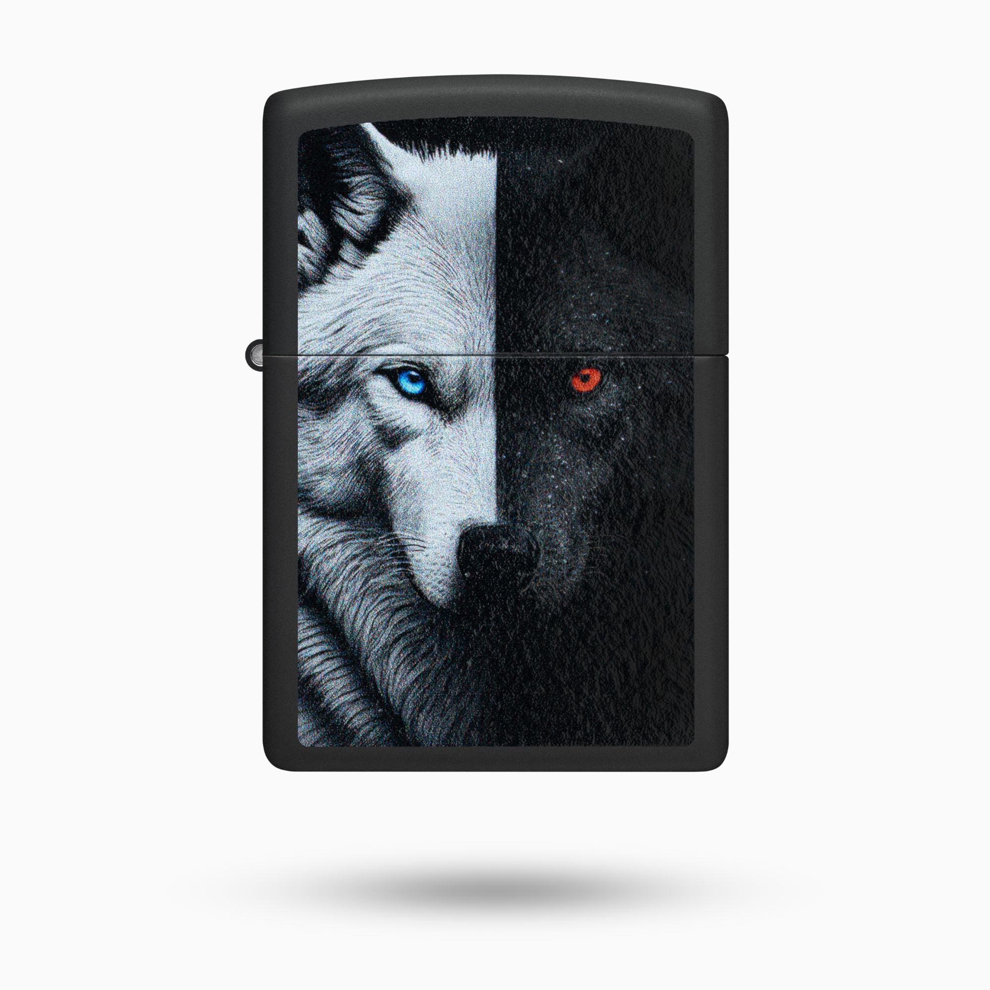 Zippo Two Wolves Design Windproof Lighter