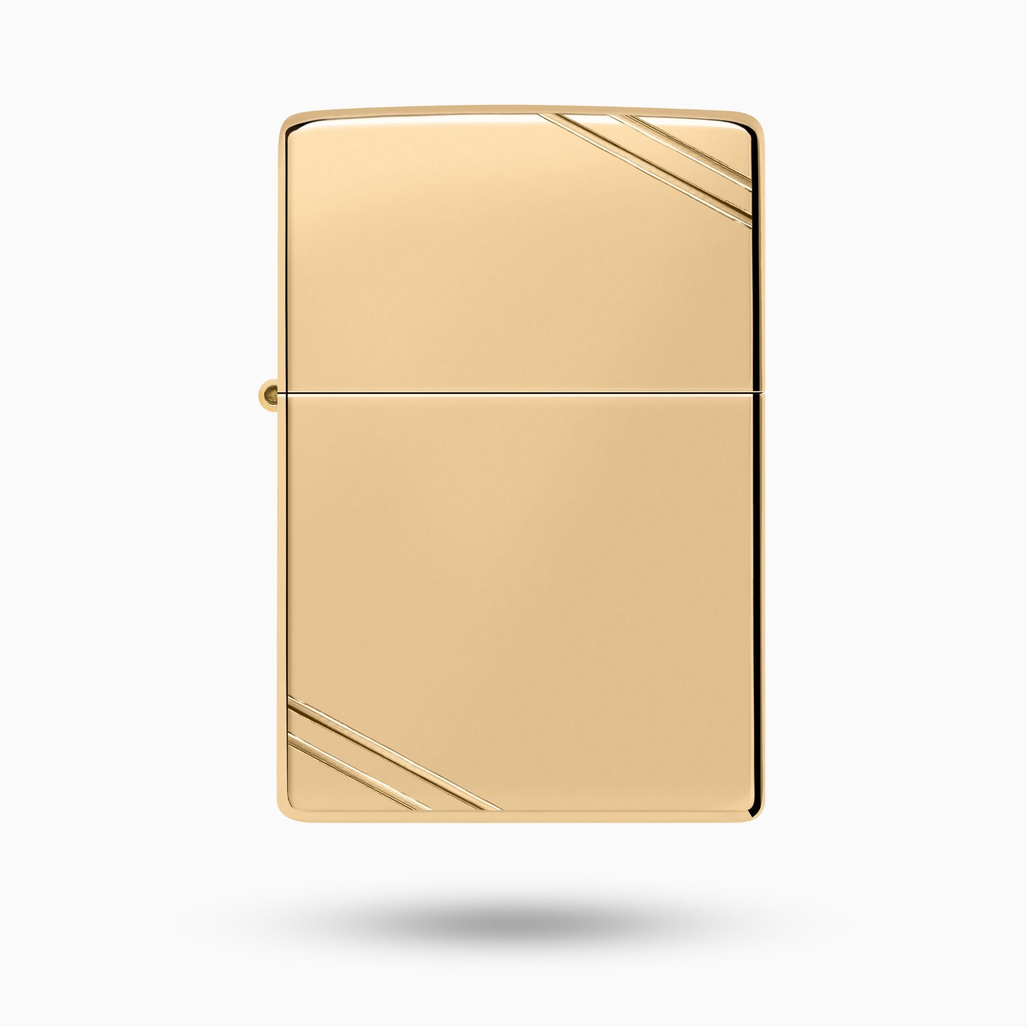 Zippo High Polish Brass Vintage Windproof Lighter