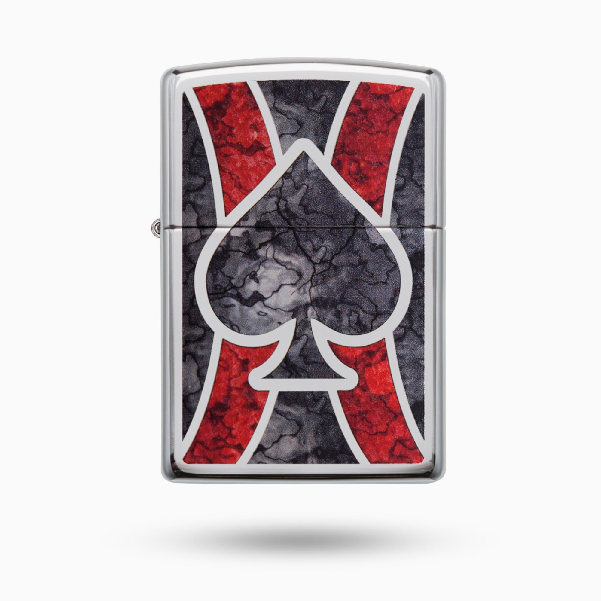 Zippo Spade High Polish Chrome Windproof Lighter
