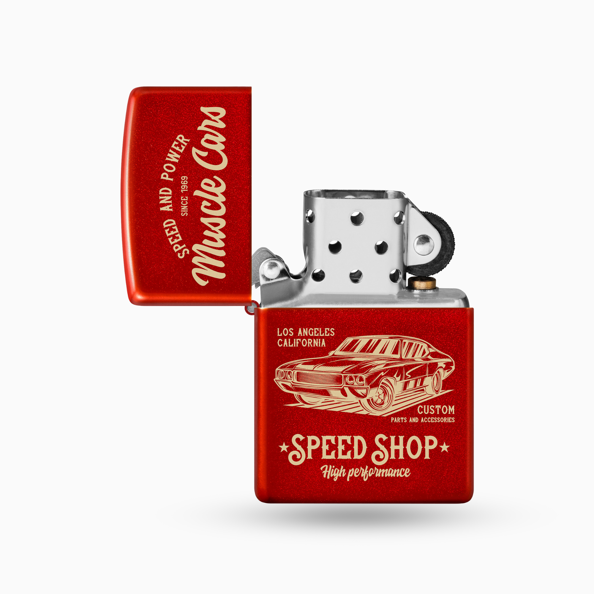 Zippo Muscle Car Design Windproof Lighter