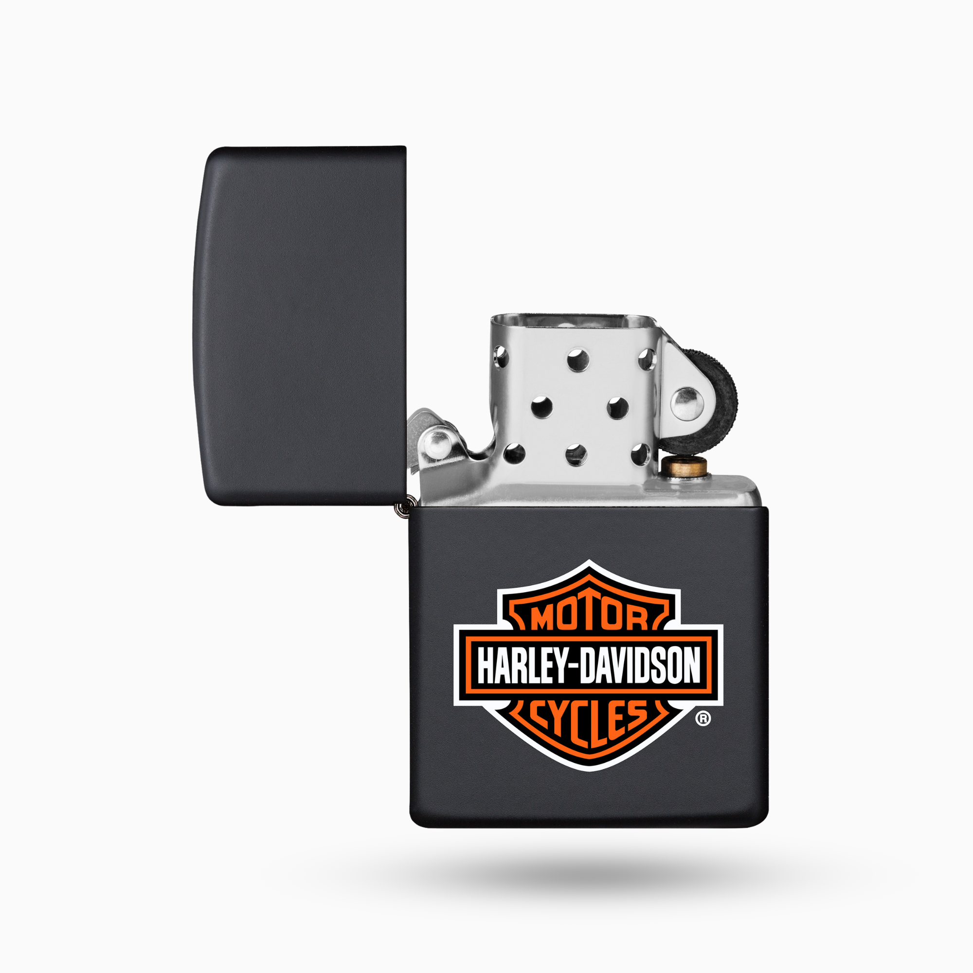 Zippo Harley-Davidson Black Matte Windproof Lighter