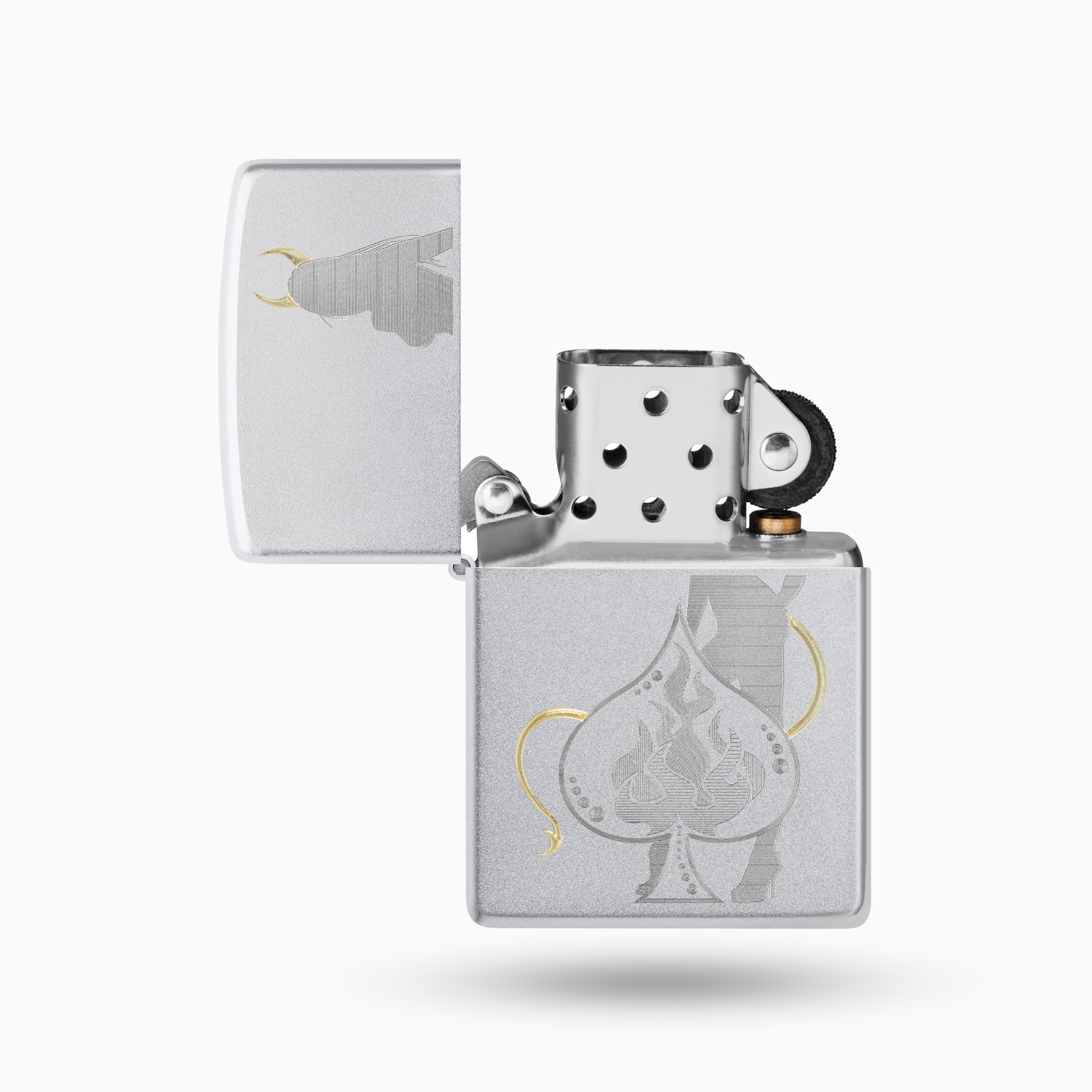 Zippo Devilish Ace Design Windproof Lighter