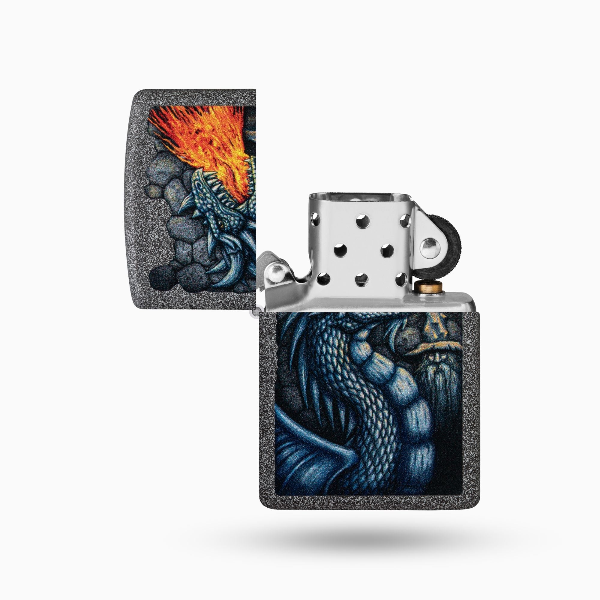 Zippo Fiery Dragon Design Windproof Lighter