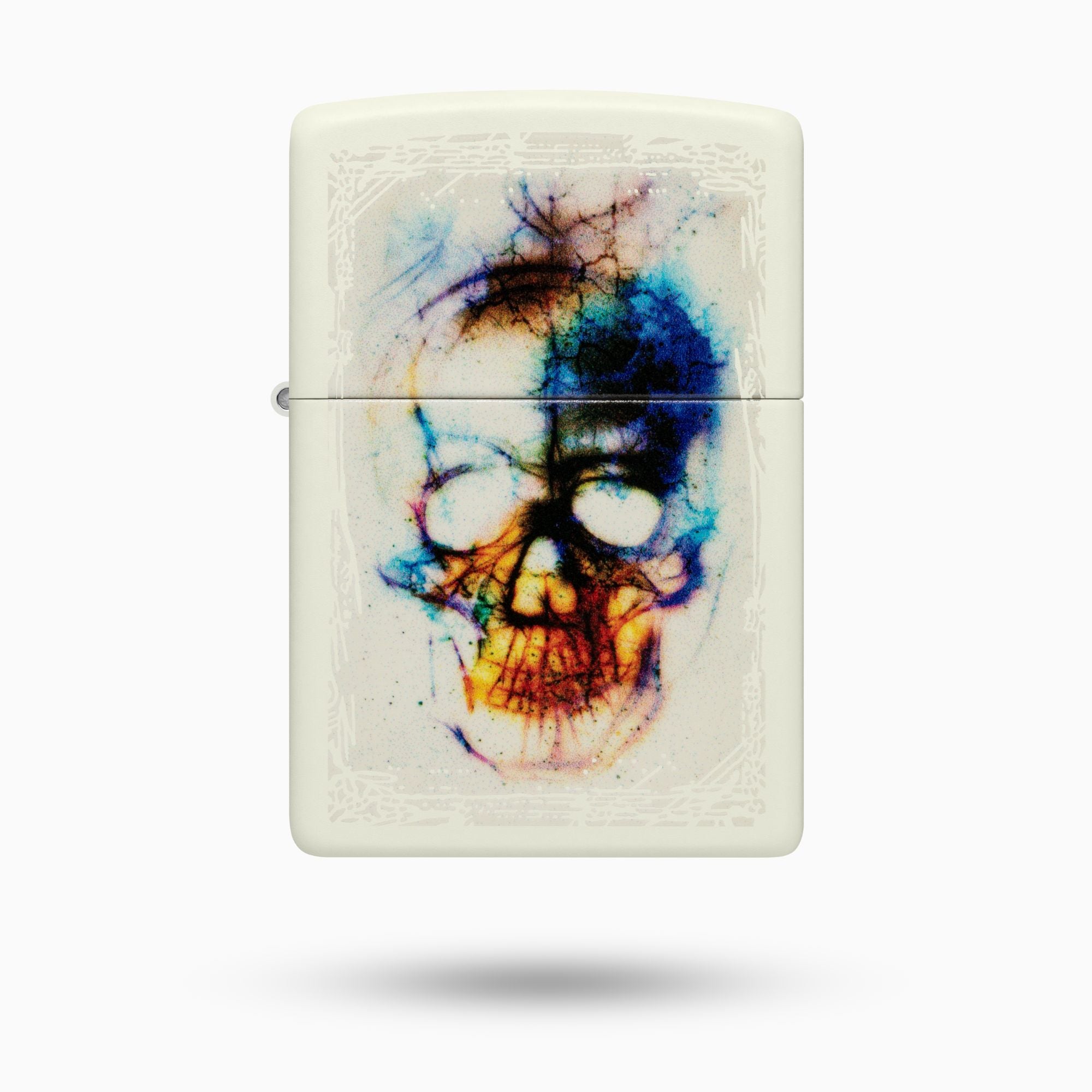 Zippo Skull Print Design Windproof Lighter