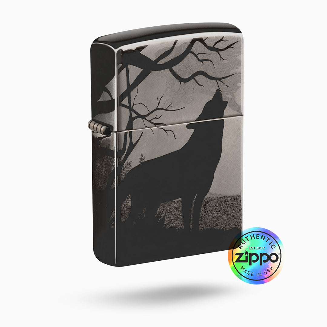 Zippo Wolves Design Windproof Lighter