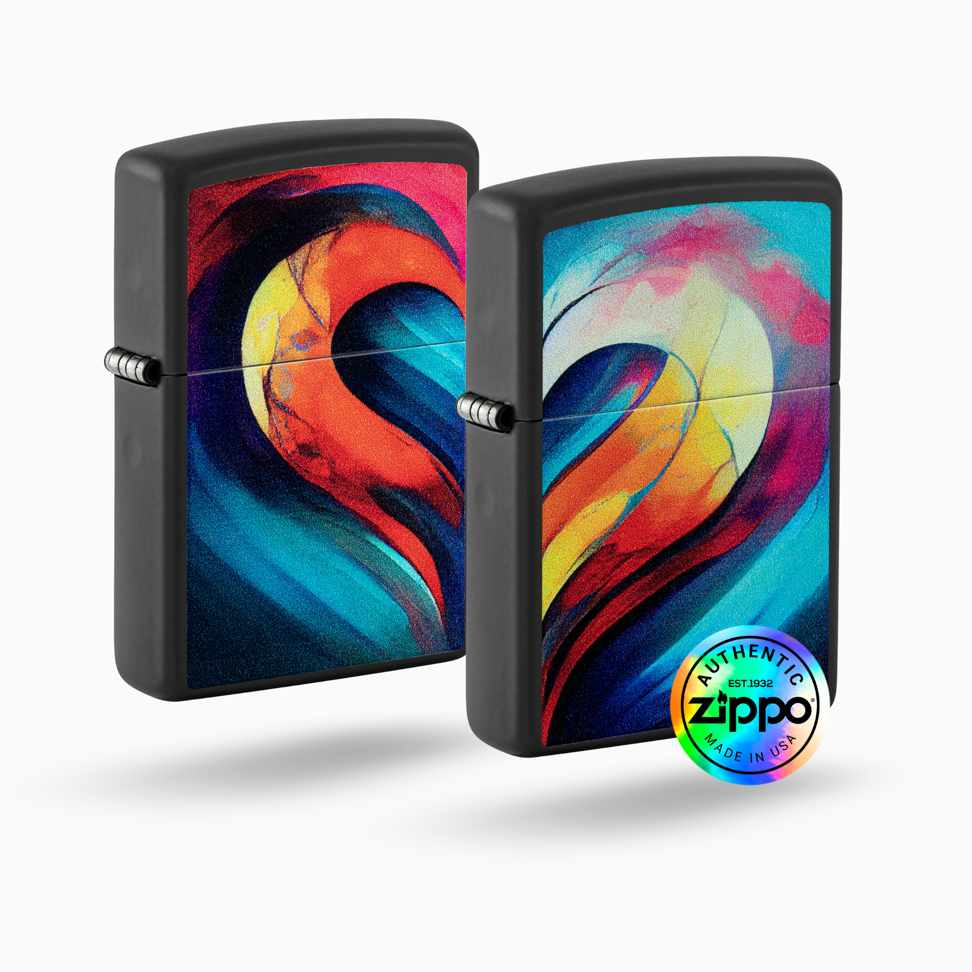 Zippo Heart Set Windproof Lighter