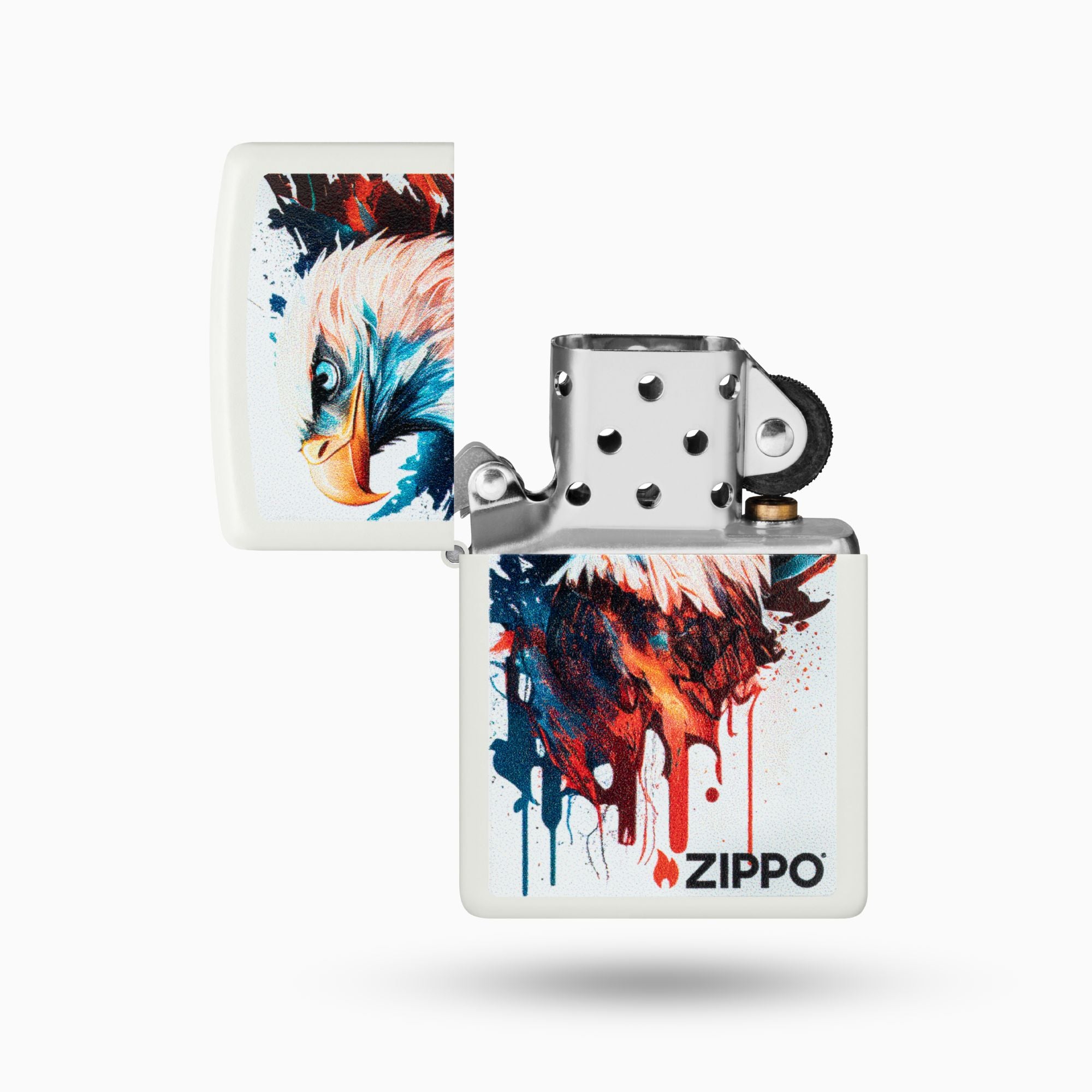 Zippo Painted Eagle Design Windproof Lighter