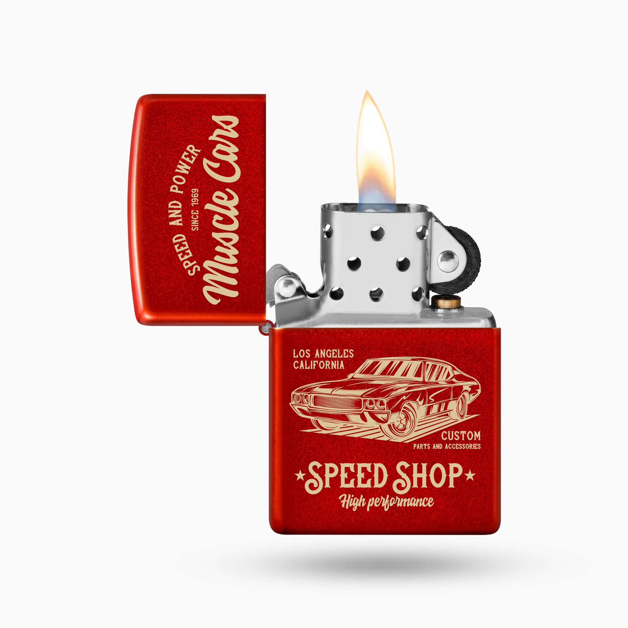 Zippo Muscle Car Design Windproof Lighter