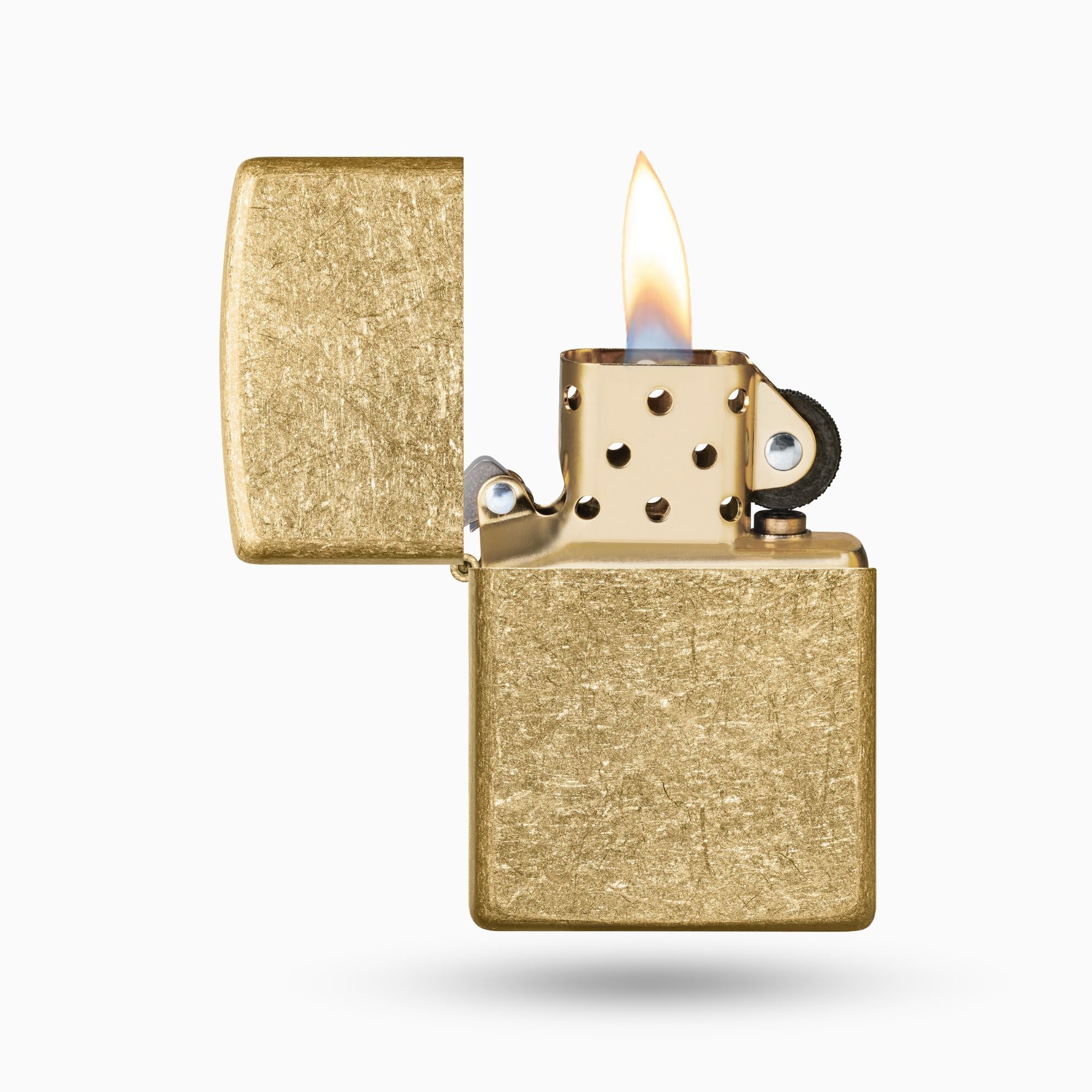 Zippo Armor Tumbled Brass Windproof Lighter
