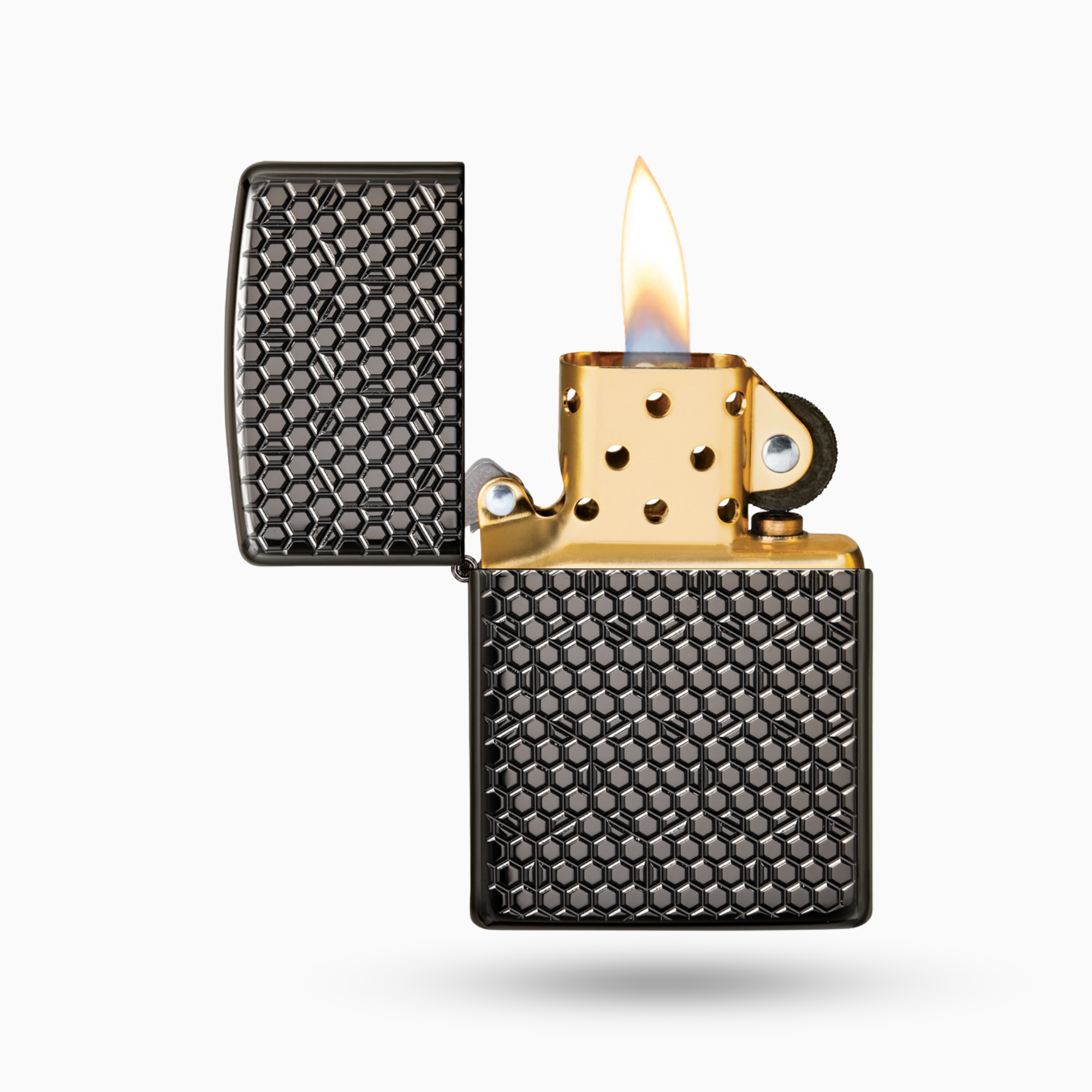 Zippo Hexagon Design Windproof Lighter