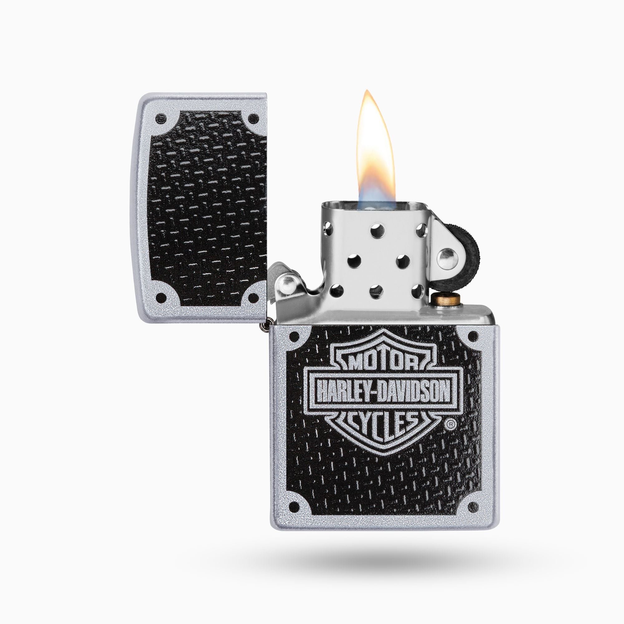 Zippo Harley-Davidson Carbon Fiber Design Windproof Lighter