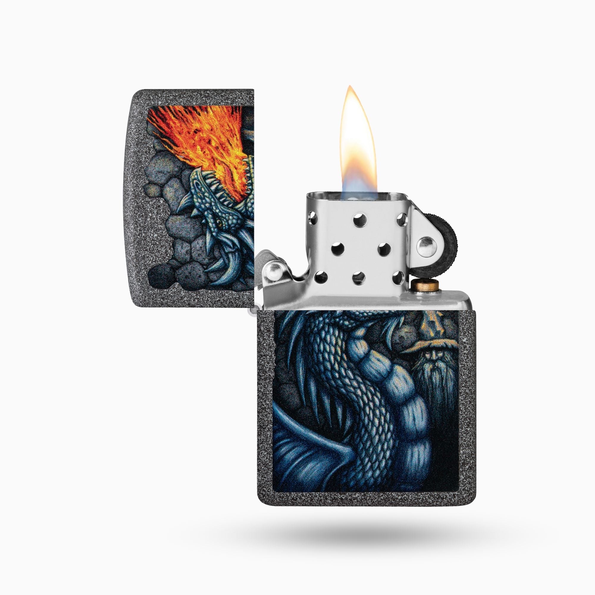 Zippo Fiery Dragon Design Windproof Lighter