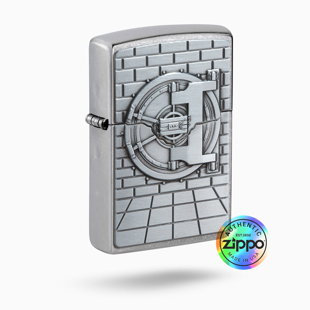 Zippo Safe with Gold Cash Surprise Windproof Lighter