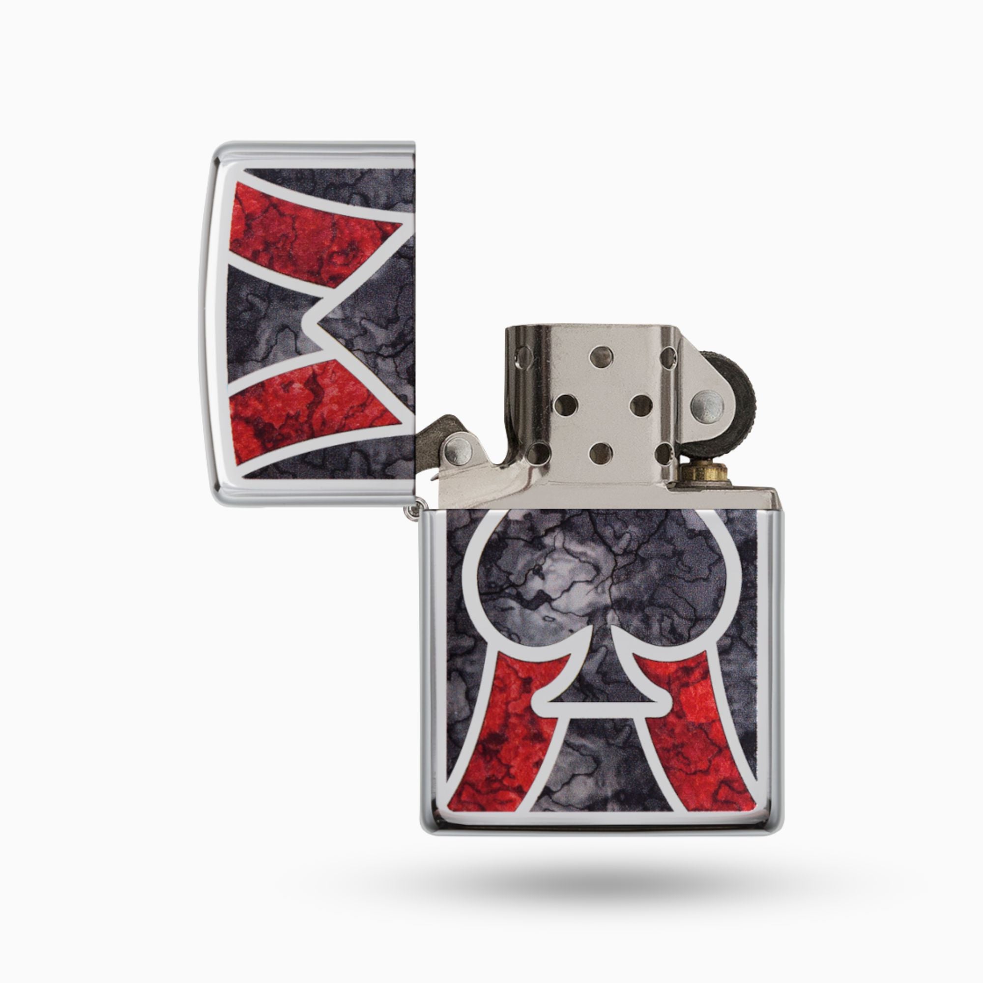 Zippo Spade High Polish Chrome Windproof Lighter