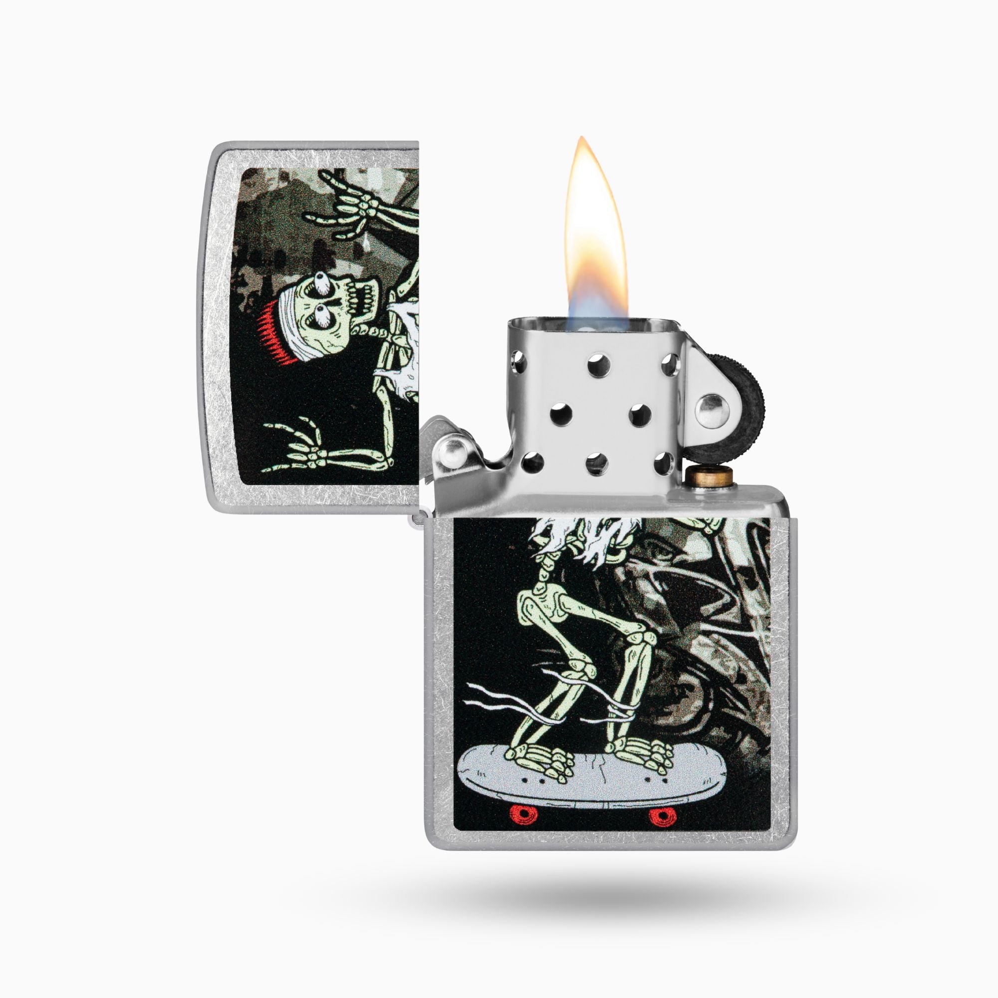 Zippo Skateboard Design Windproof Lighter