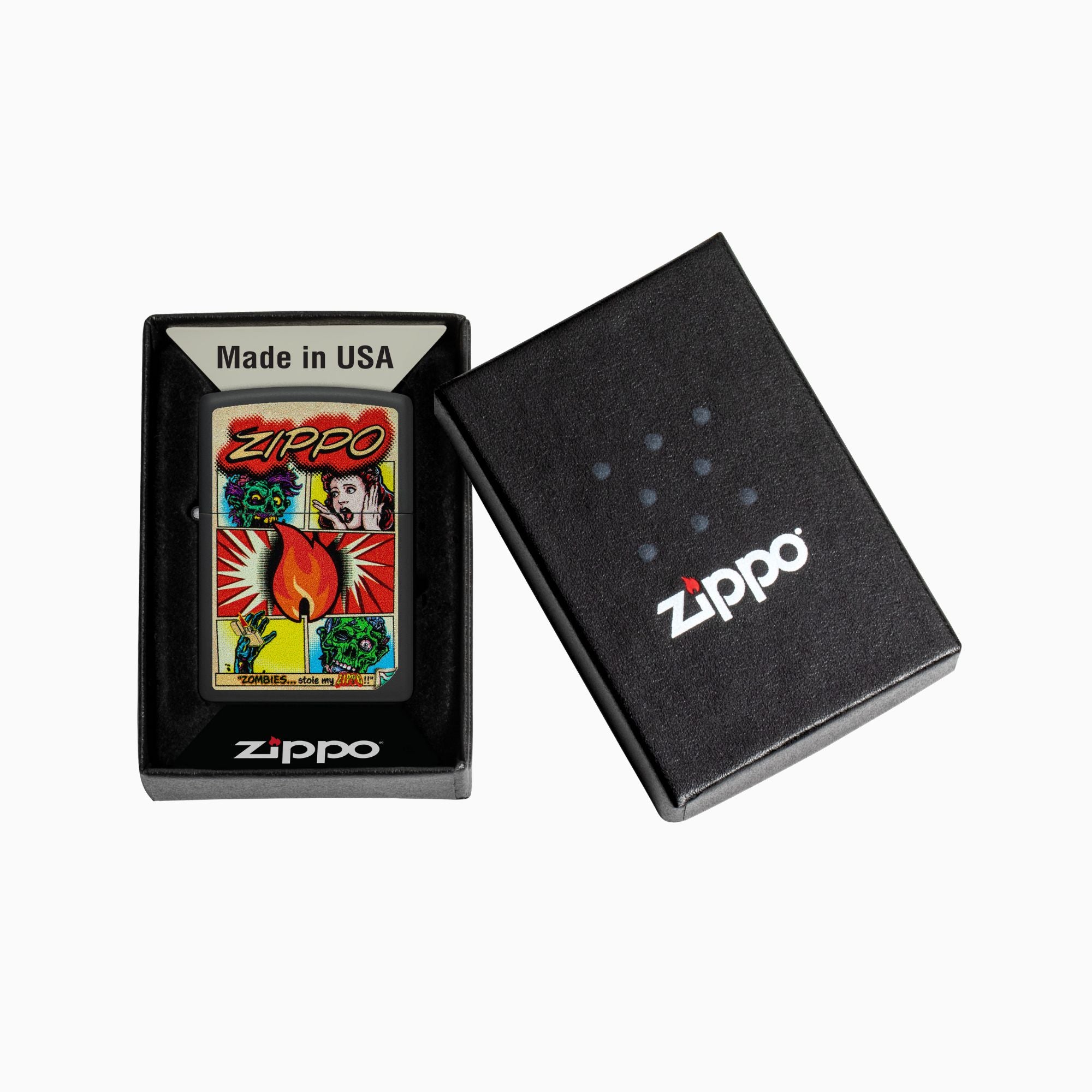 Zippo Comic Zombies Design WIndproof Lighter