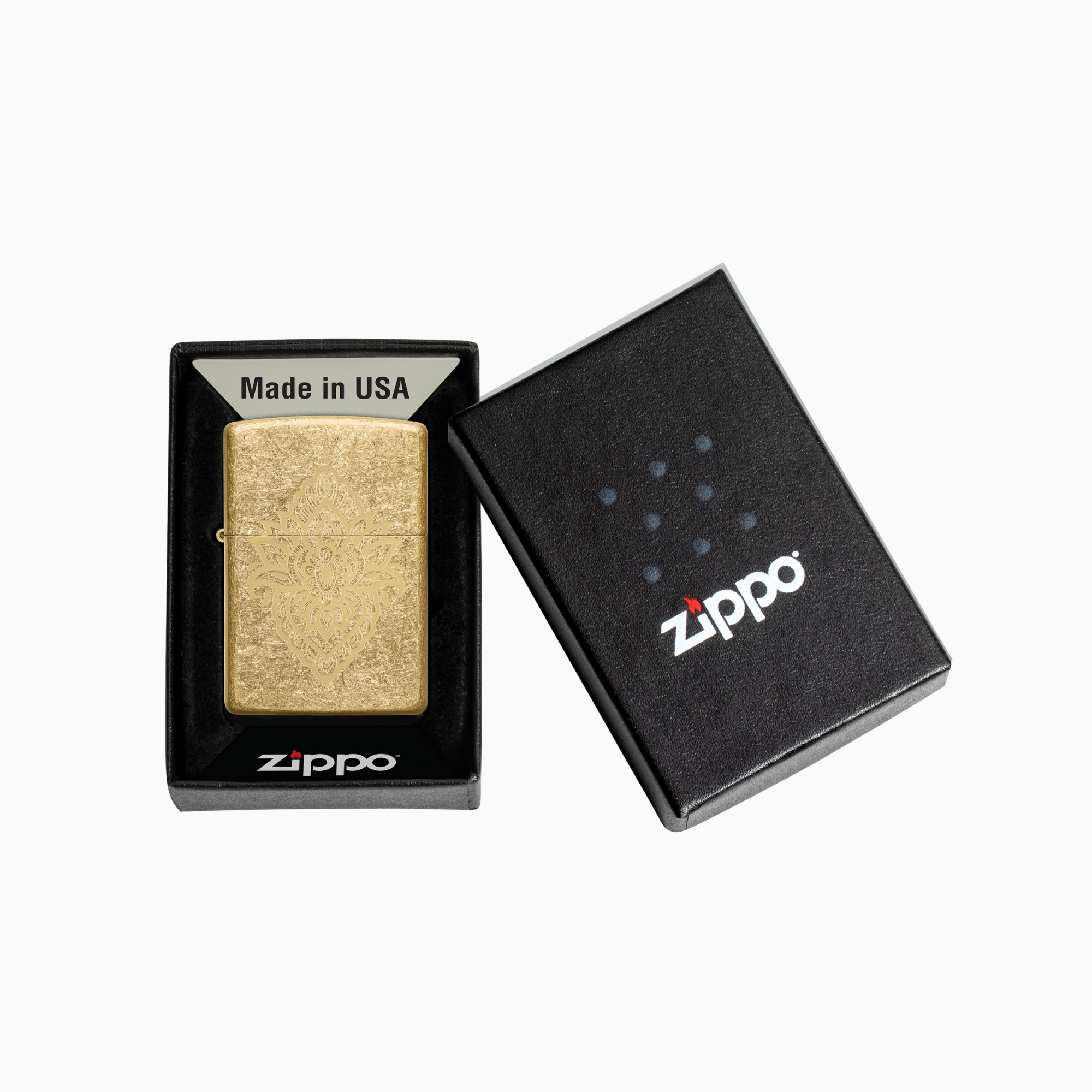 Zippo Henna Tattoo Design Windproof Lighter