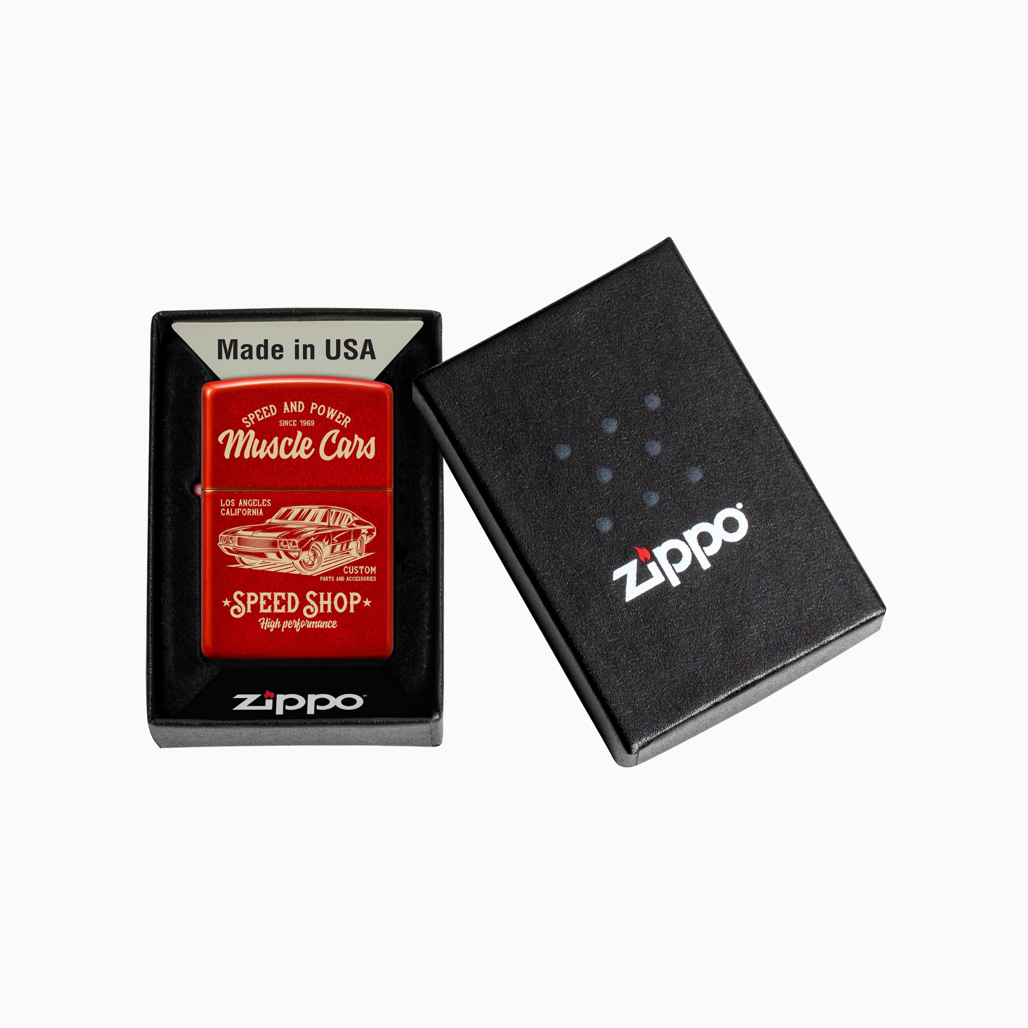 Zippo Muscle Car Design Windproof Lighter